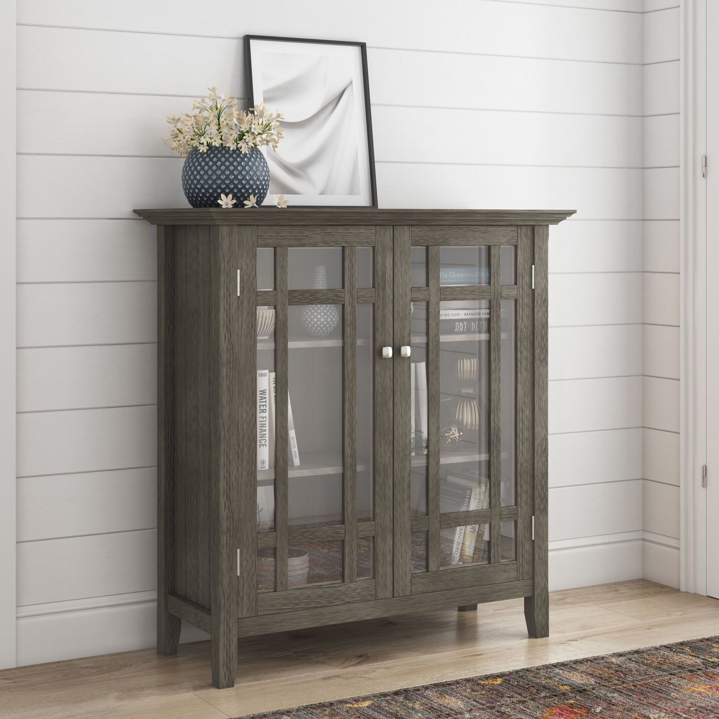 Bedford - Medium Storage Cabinet - Farmhouse Gray