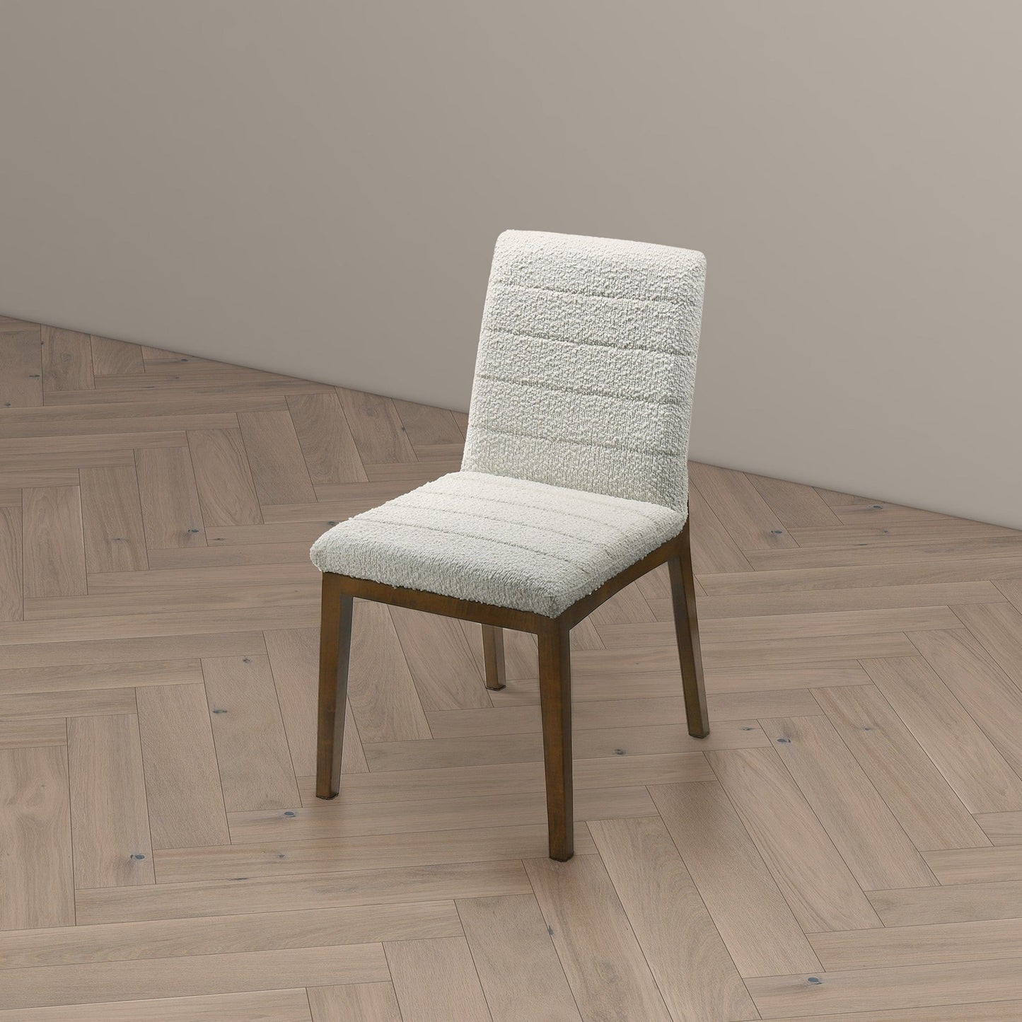 Ines - Dining Chair (Set of 2) - Brown / White
