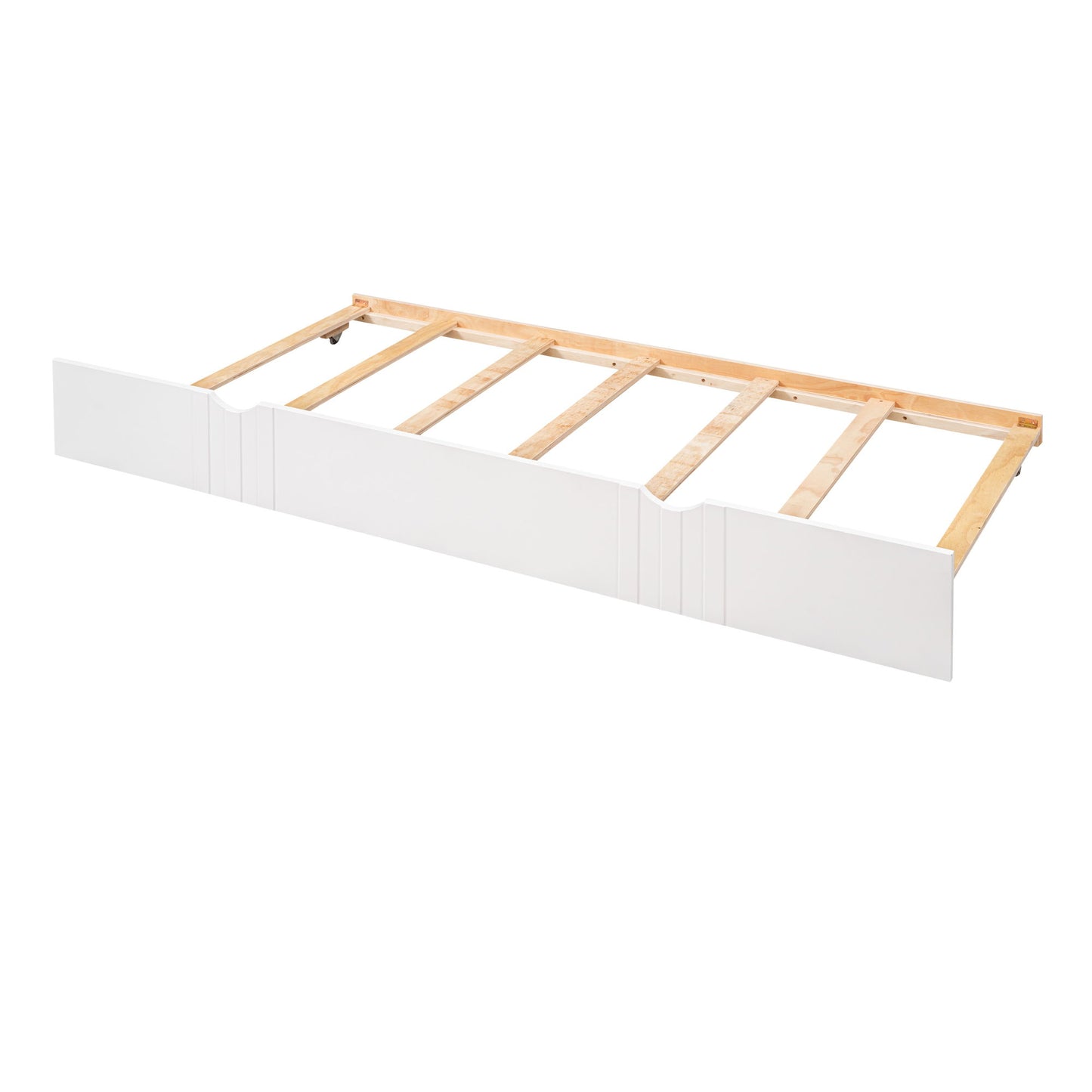 Full Size DayBed With Twin Size Trundle - White