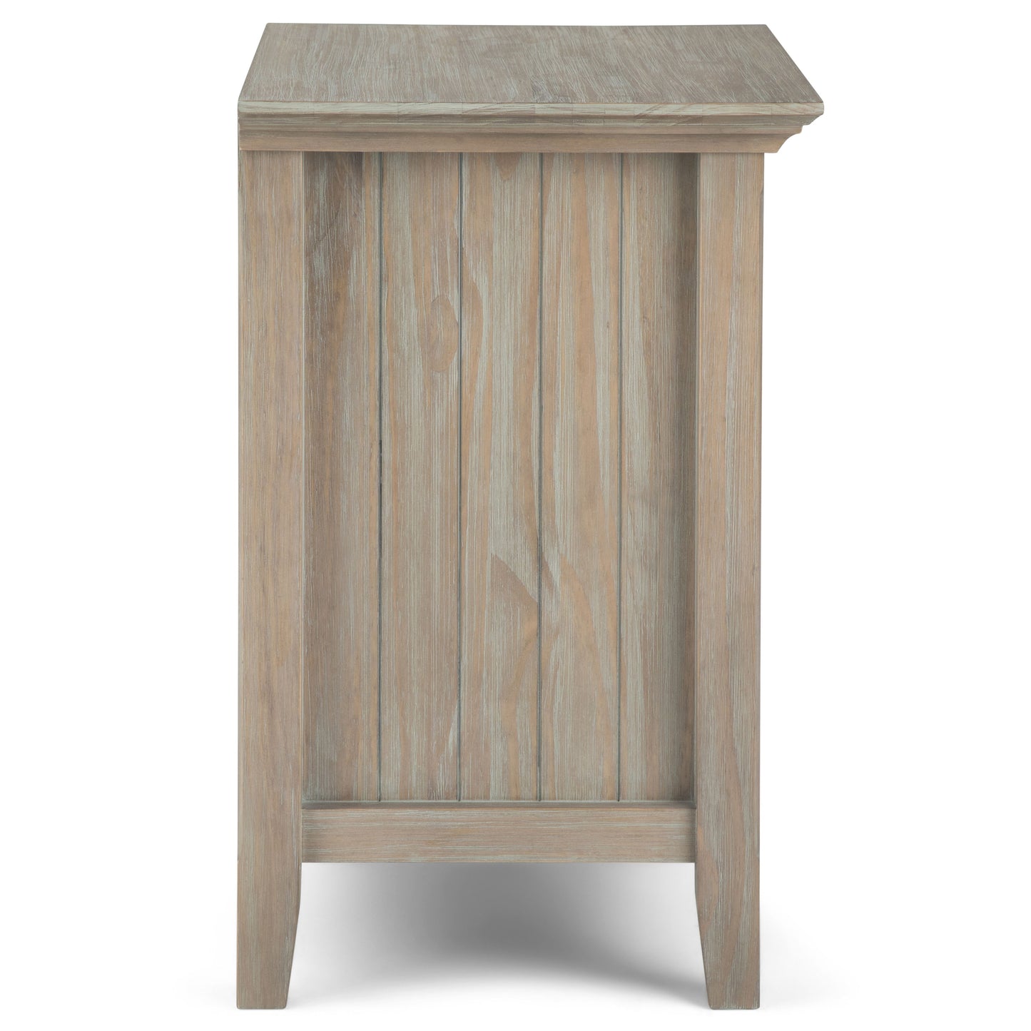 Acadian - Bedside Table - Distressed Gray