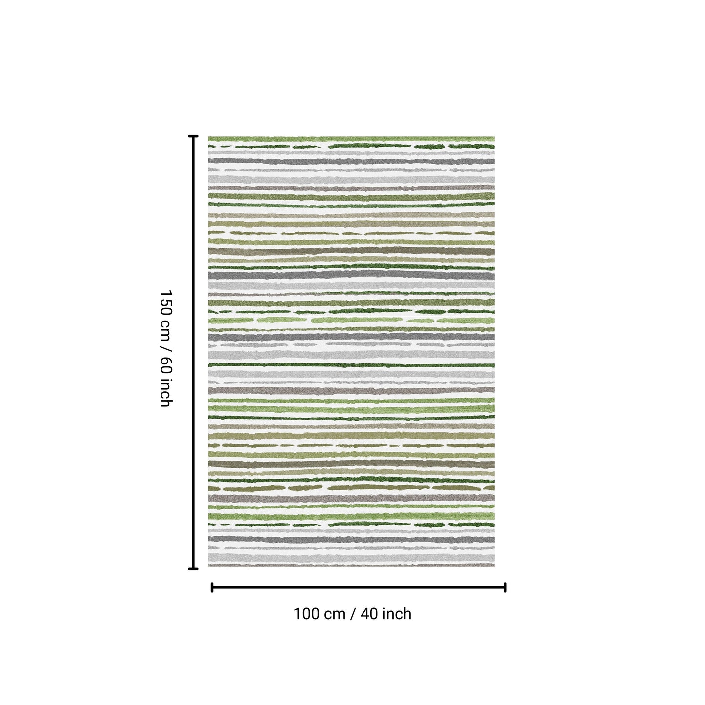 Sphinx - Indoor & Outdoor Washable Non - Slip Accent Rug - Beige Multi / Green Multi