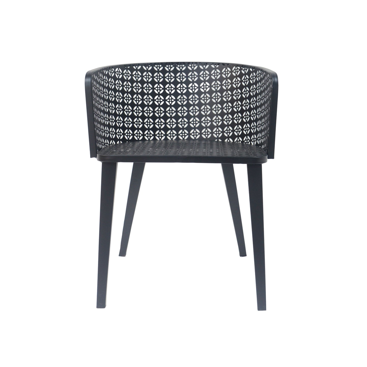 Milan - Outdoor Dining Chair (Set of 2) - Black