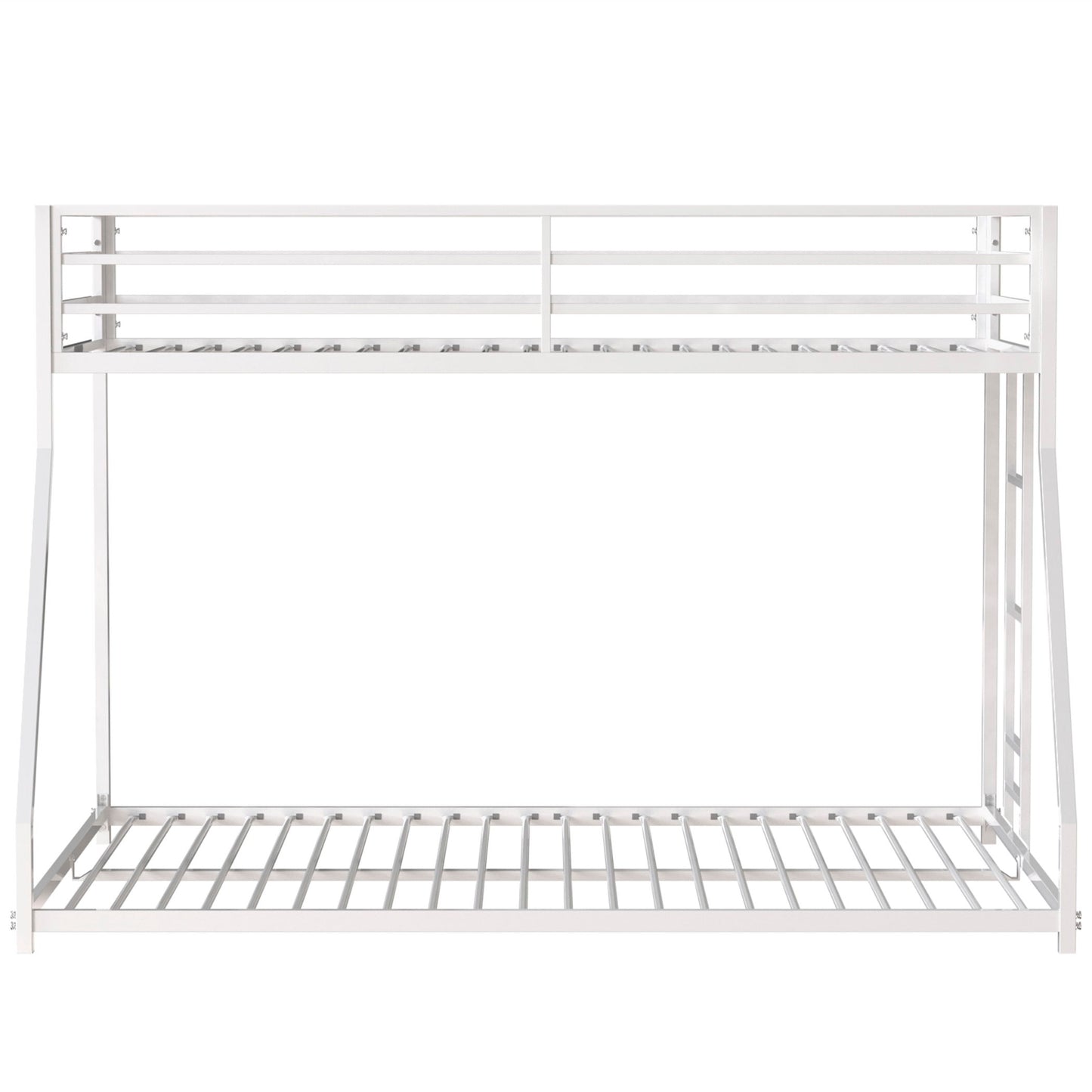 Adam - Twin Over Full Metal Bunk Bed - White