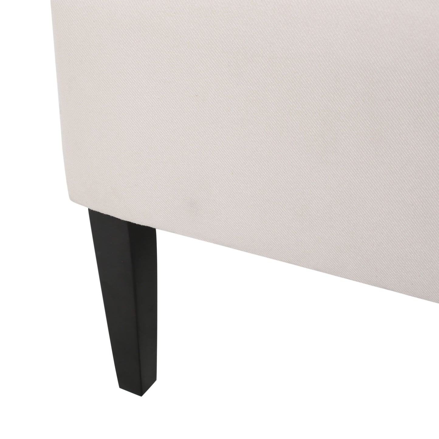 Alight - Upholstered Dining Chair With High Back And Birch Wood Legs - Beige