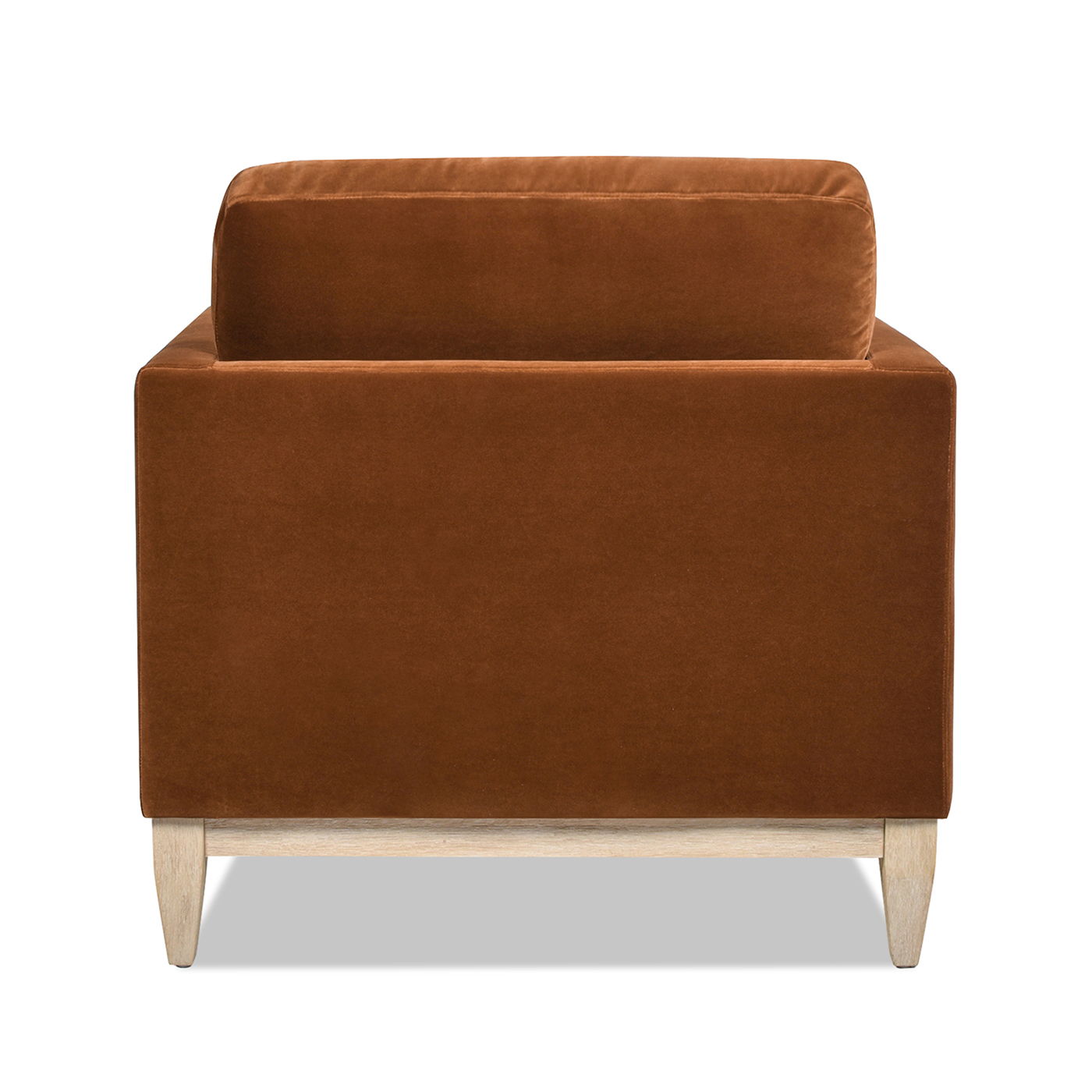Knox - Modern Farmhouse Arm Chair - Burnt Orange