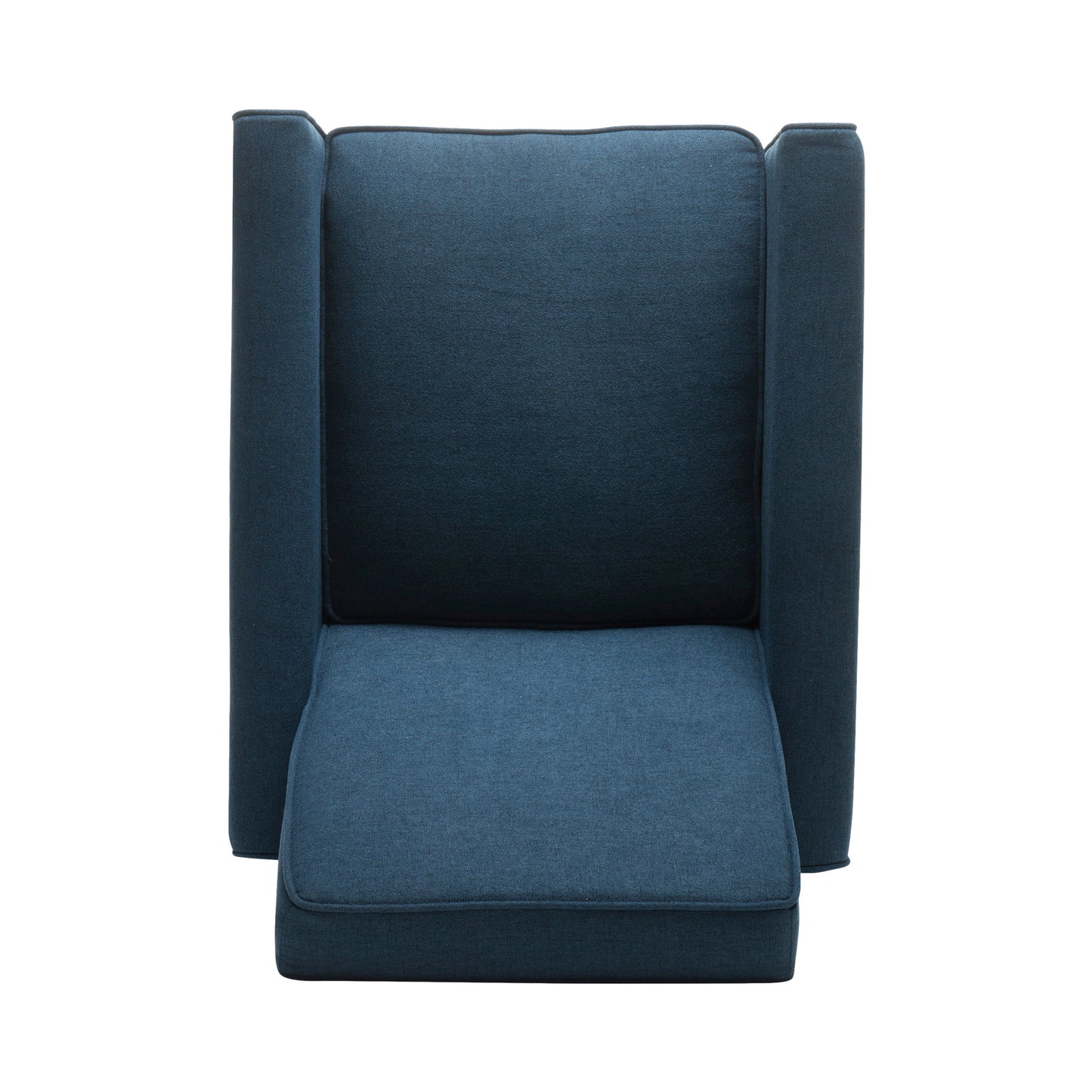 Push Back Chair For Elegant Home - Navy Blue