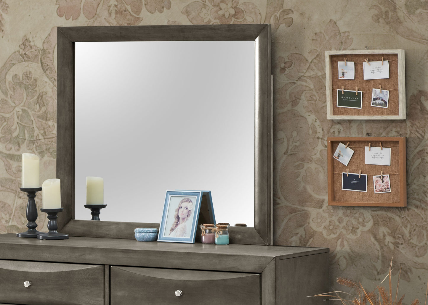 Marilla - Mirror - Gray