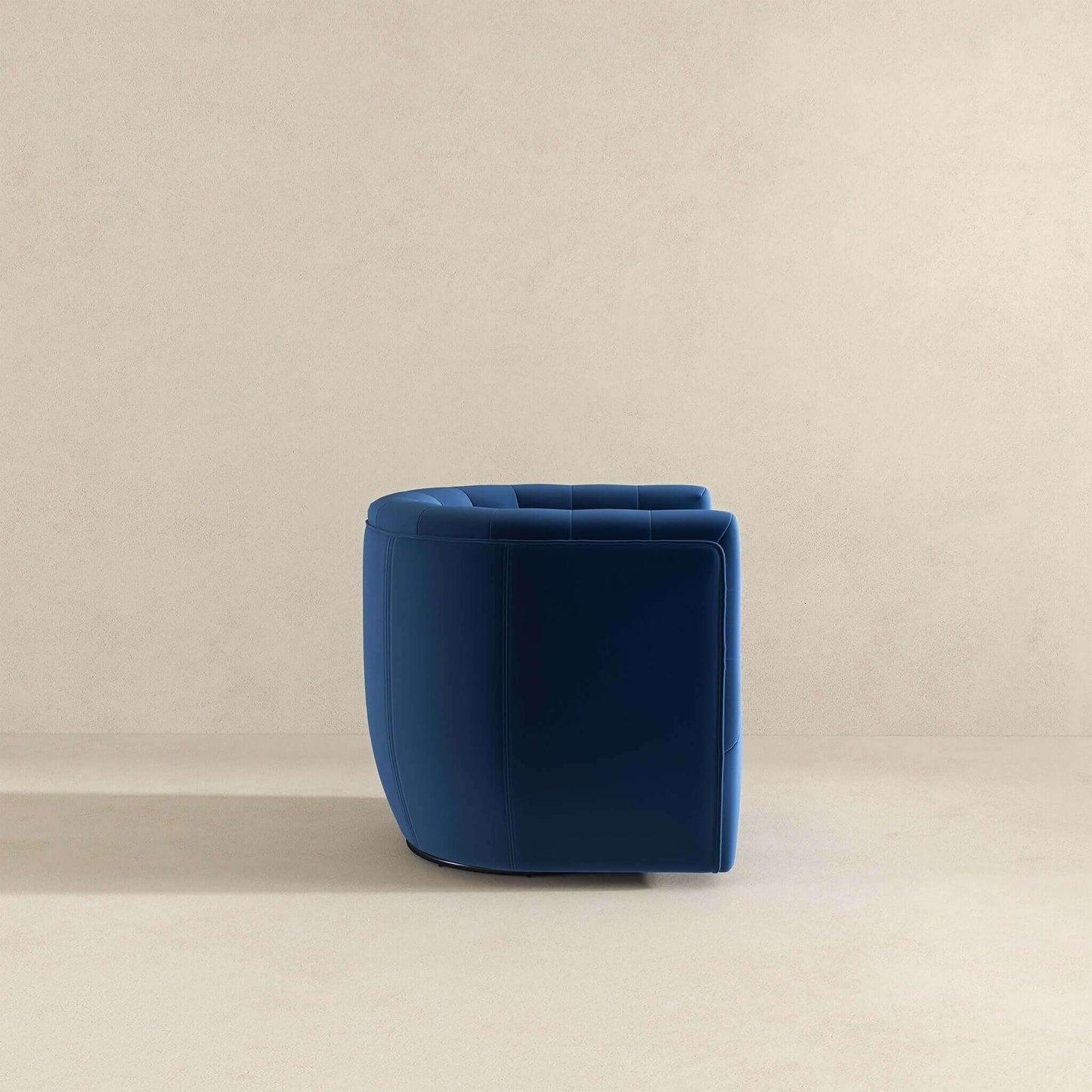 Delaney - Swivel Chair - Dark Blue
