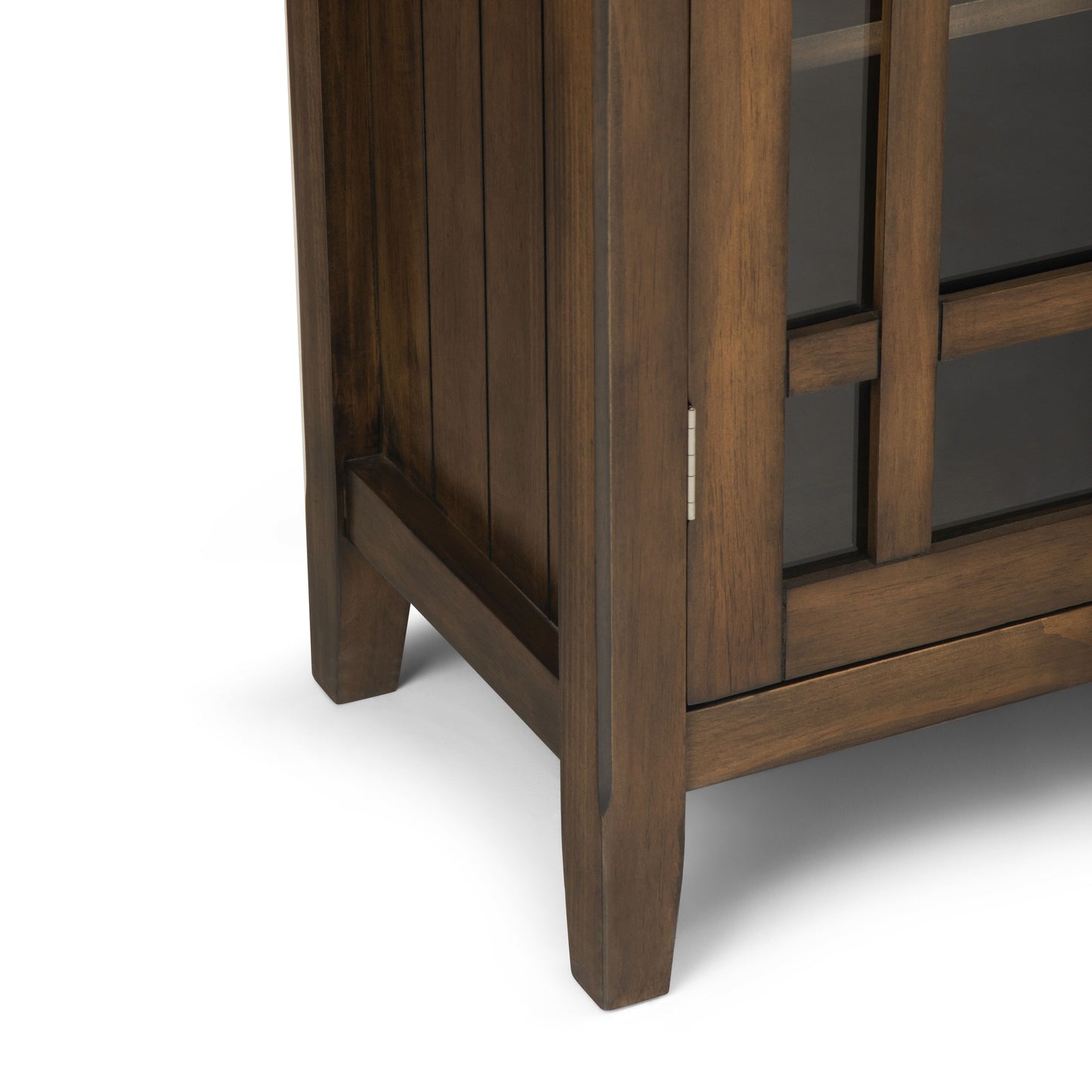 Bedford - Medium Storage Cabinet - Rustic Natural Aged Brown