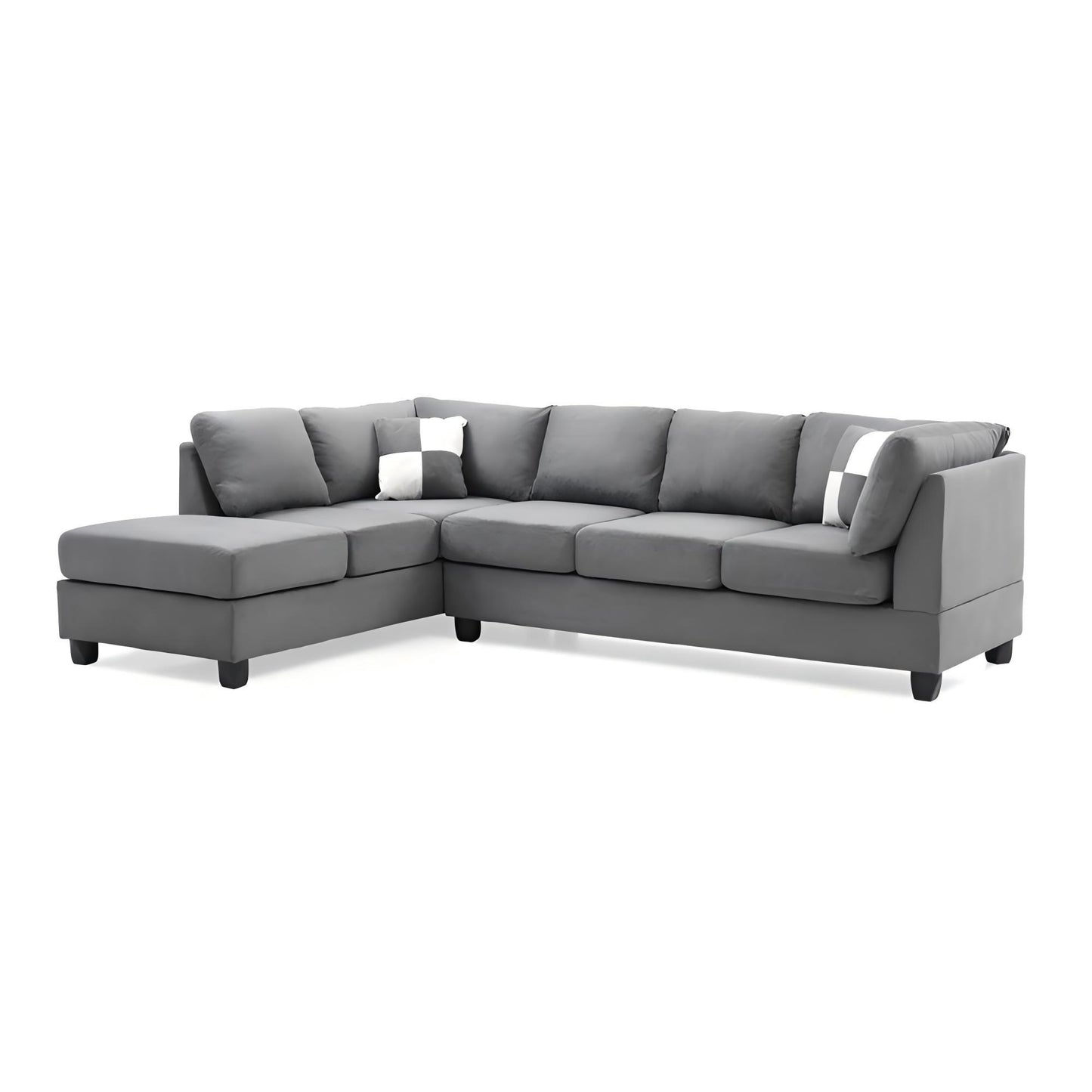 Malone - Versatile Sectional - Gray
