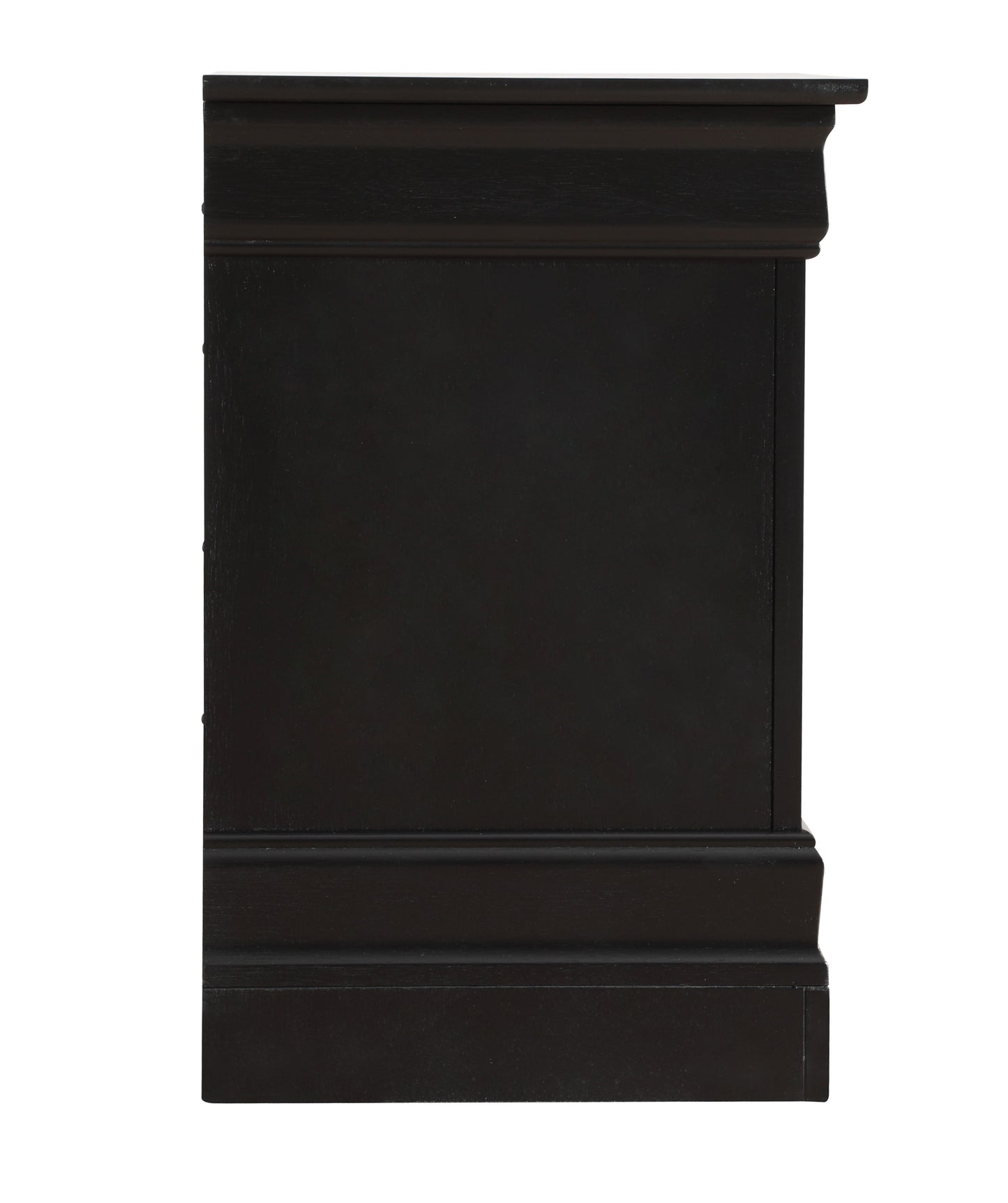 Louis Phillipe - Elegant Nightstand - Black
