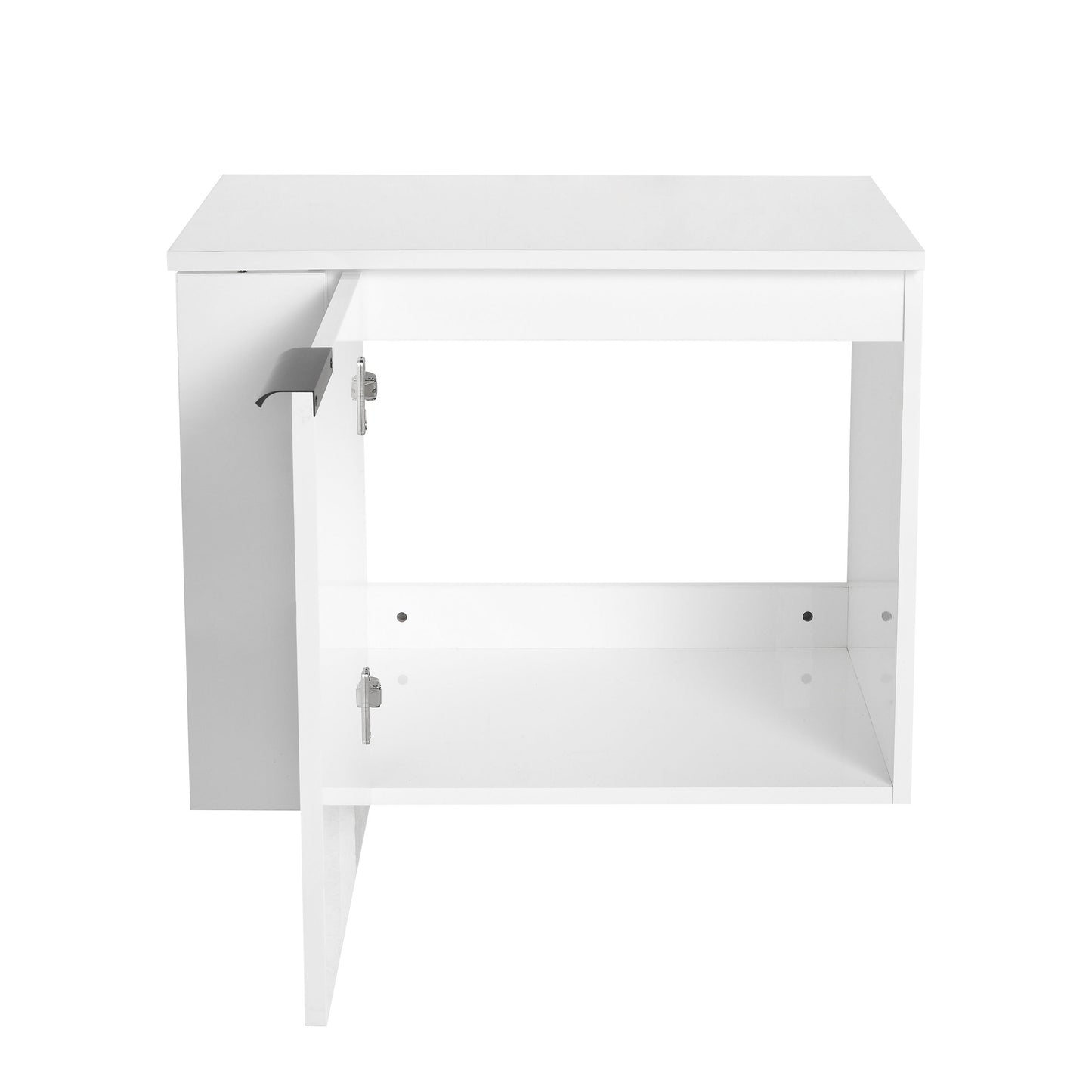 Modern 24" Bathroom Vanity, Suitable For Small Bathroom Spaces - White Oak