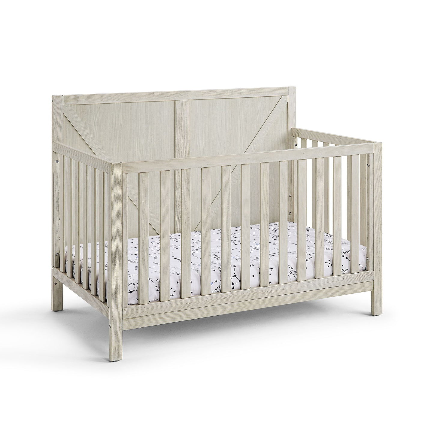 Barnside - Convertible Crib - Washed Gray