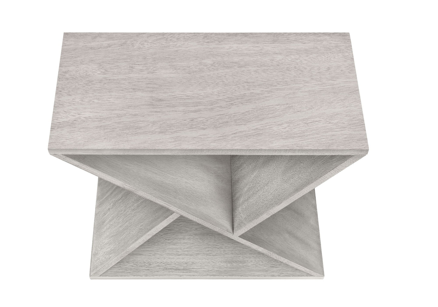Accent Side Table, Contemporary - Gray Wash