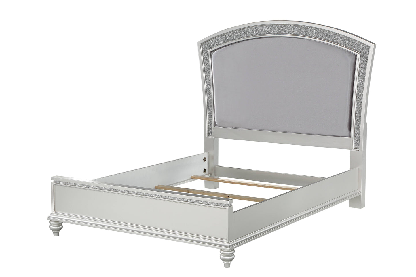Maverick - California King Bed - Silver