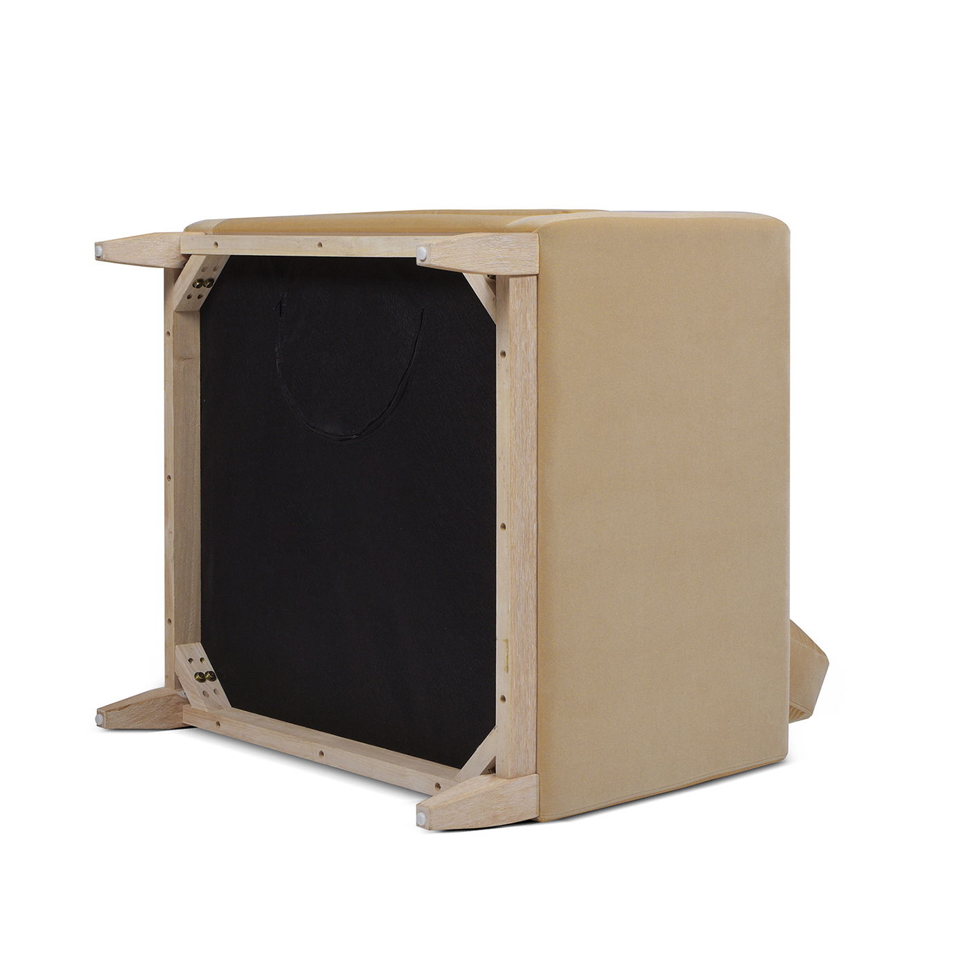 Knox - Modern Farmhouse Arm Chair - Fawn Brown