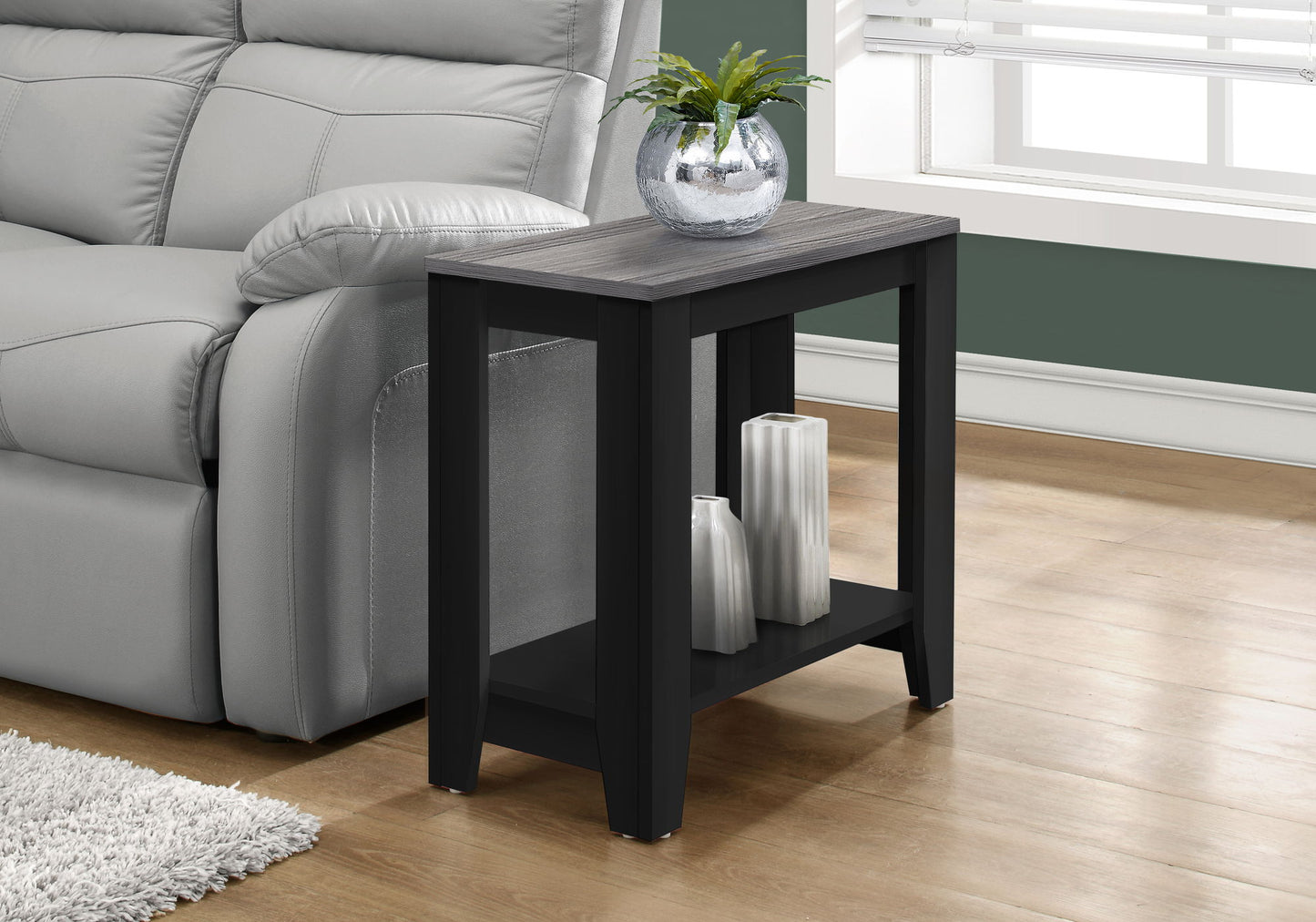 Accent Table, Side And Transitional - Black