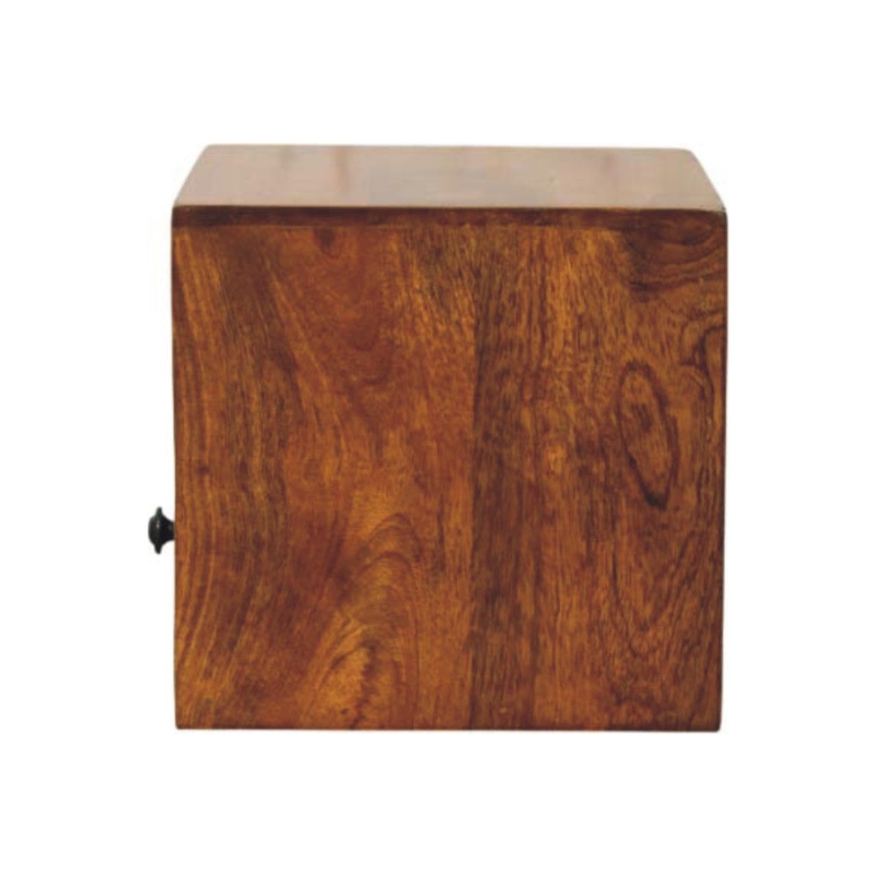 Solis - 1 Drawer Wall Mounted Nightstand - Brown