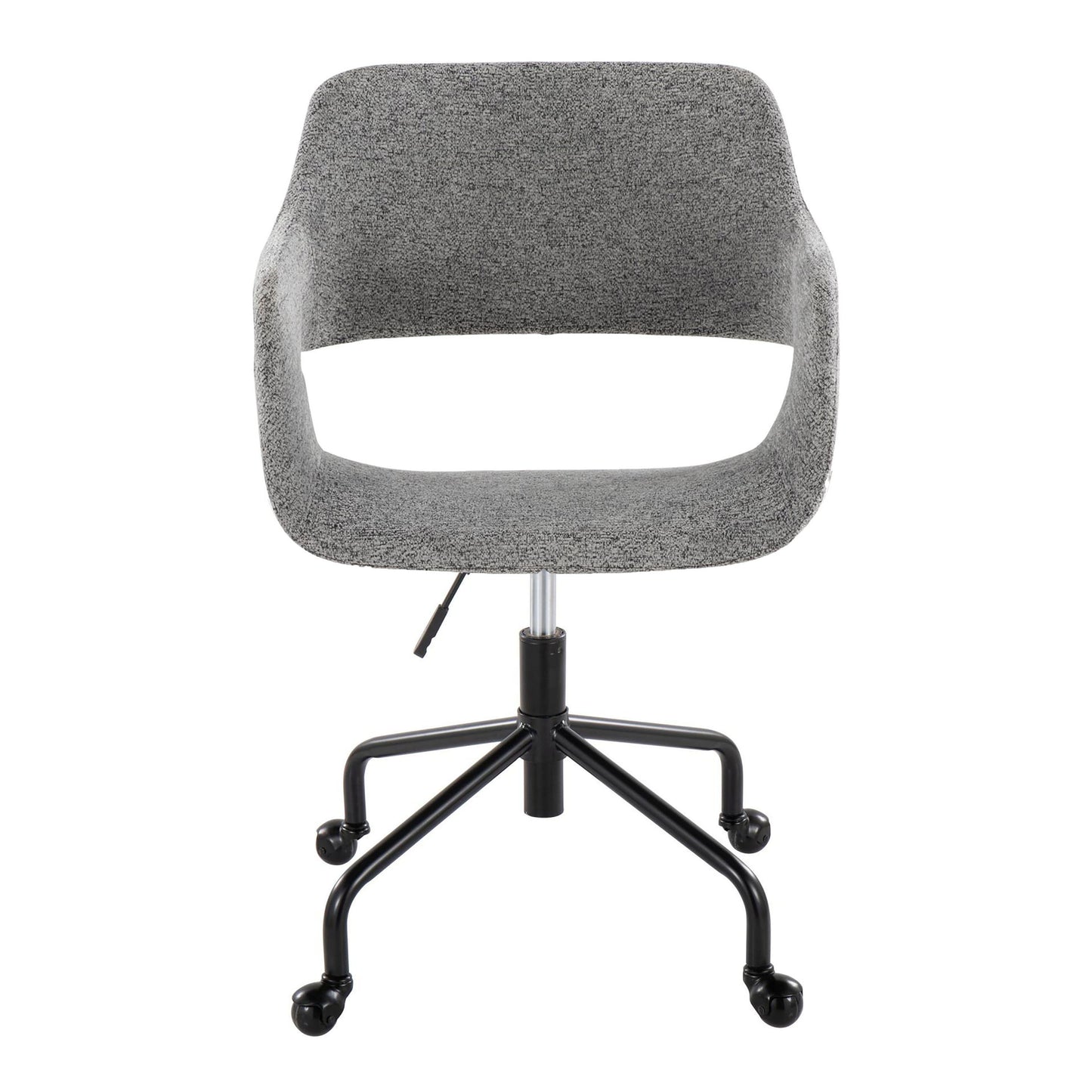 Margarite - Contemporary Adjustable Office Chair - Black / Gray
