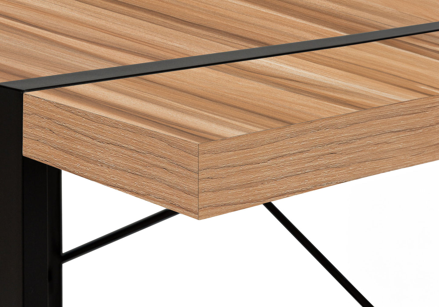 Computer Desk For Home Office, Laptop, Contemporary & Modern - Brown