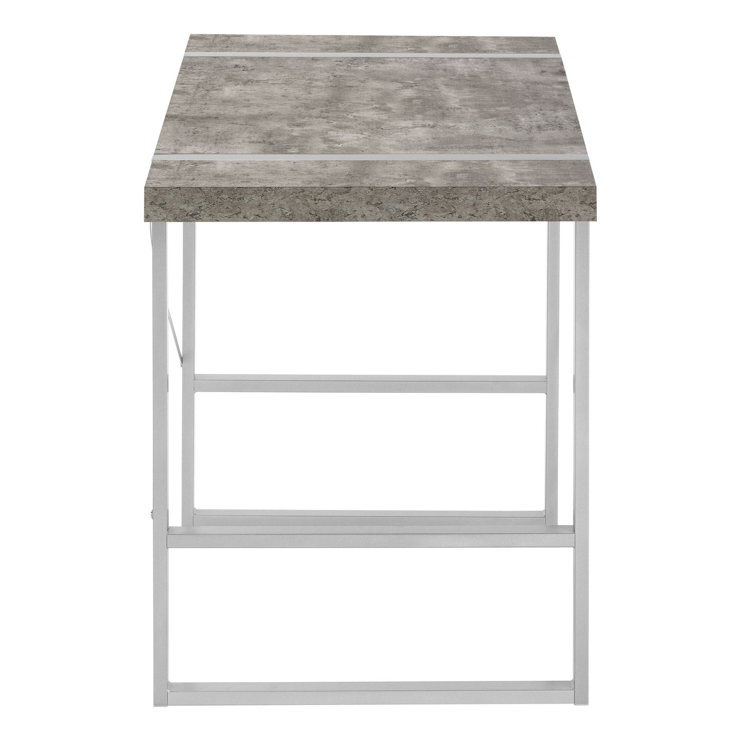 Computer Desk For Home Office, Laptop, Contemporary And Modern - Gray
