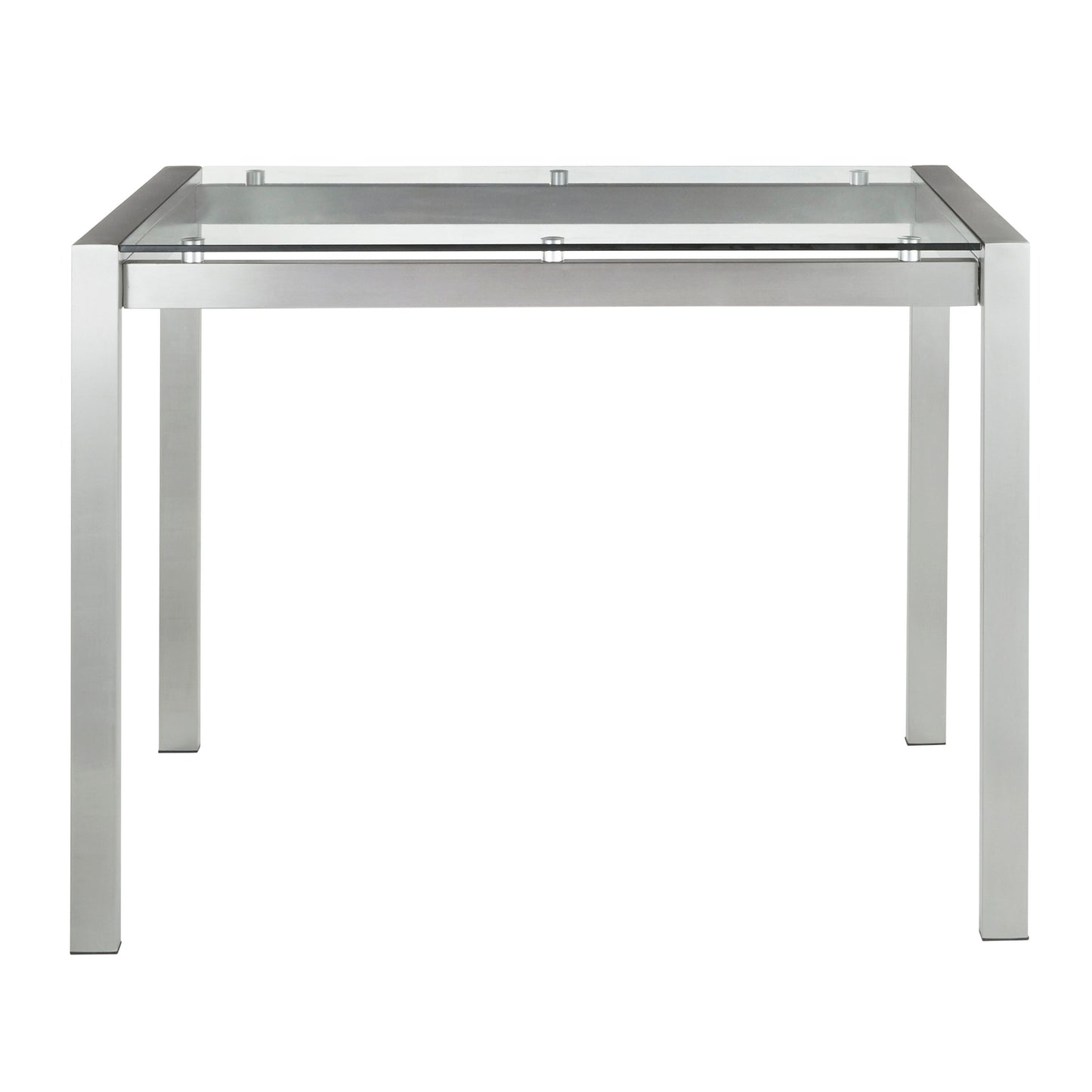 Fuji - Contemporary Counter Table - Clear