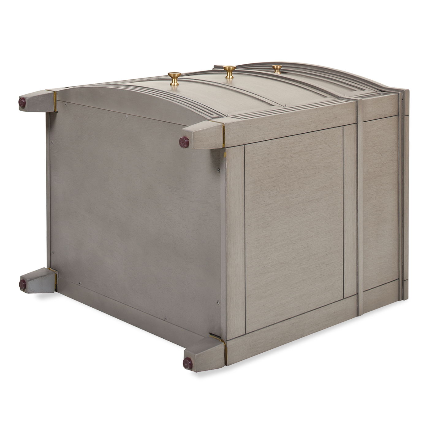 Dauphin - 3 Drawer Accent End Table - Merino White