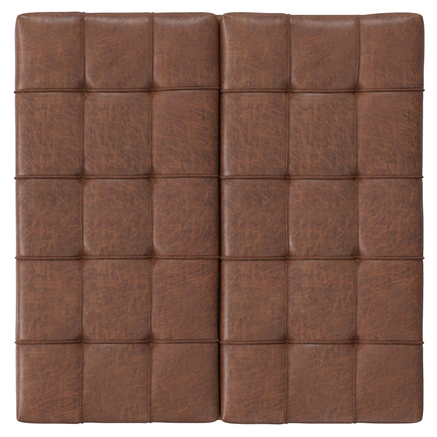 Mariah - Lift Top Table Storage Ottoman - Brown