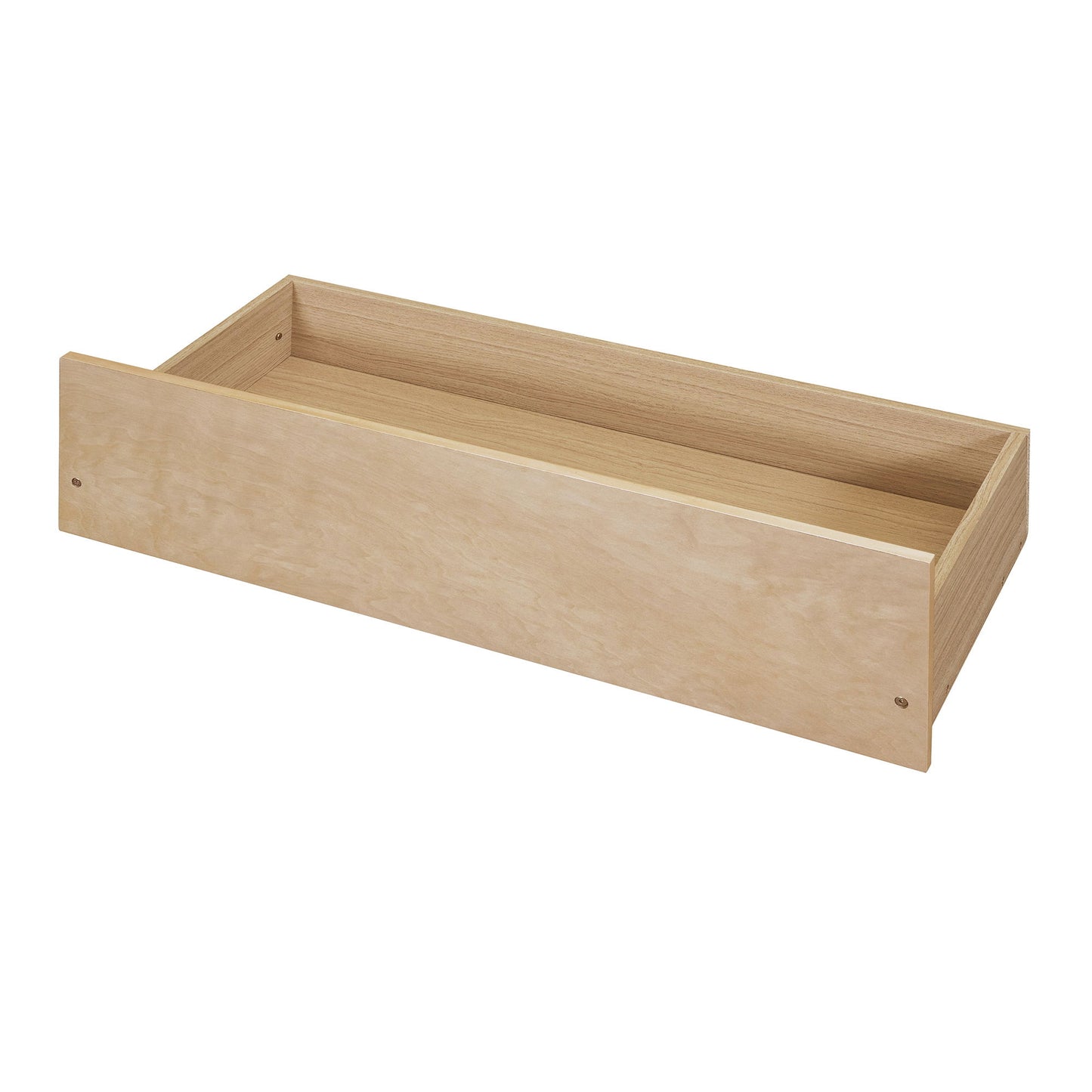 Twin Size Daybed Bed With Two Drawers - Natural