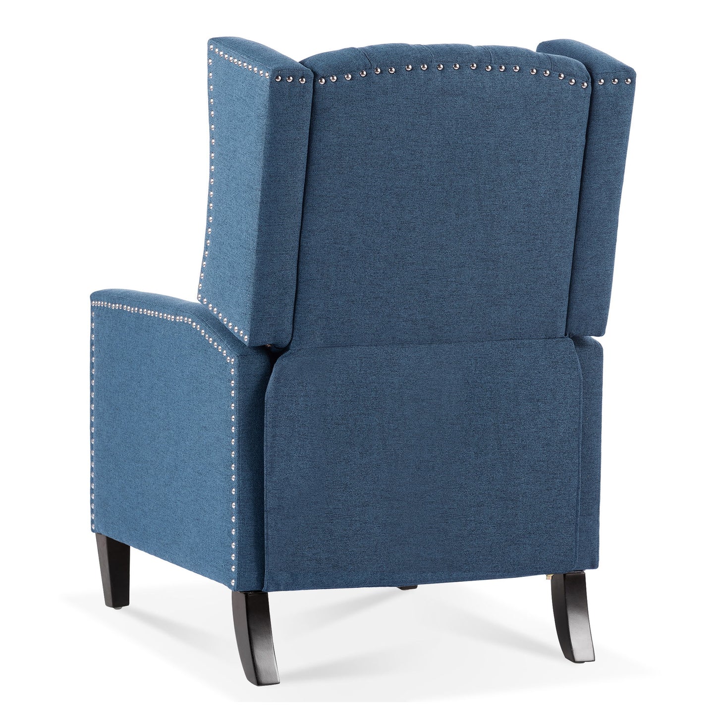 Manual Wing Chair Recliner - Blue