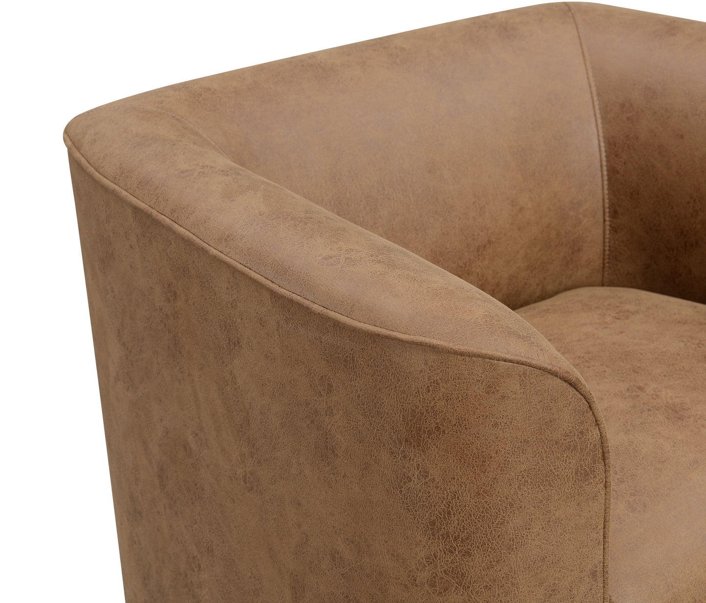 Brella - Swivel Accent Chair - Brown