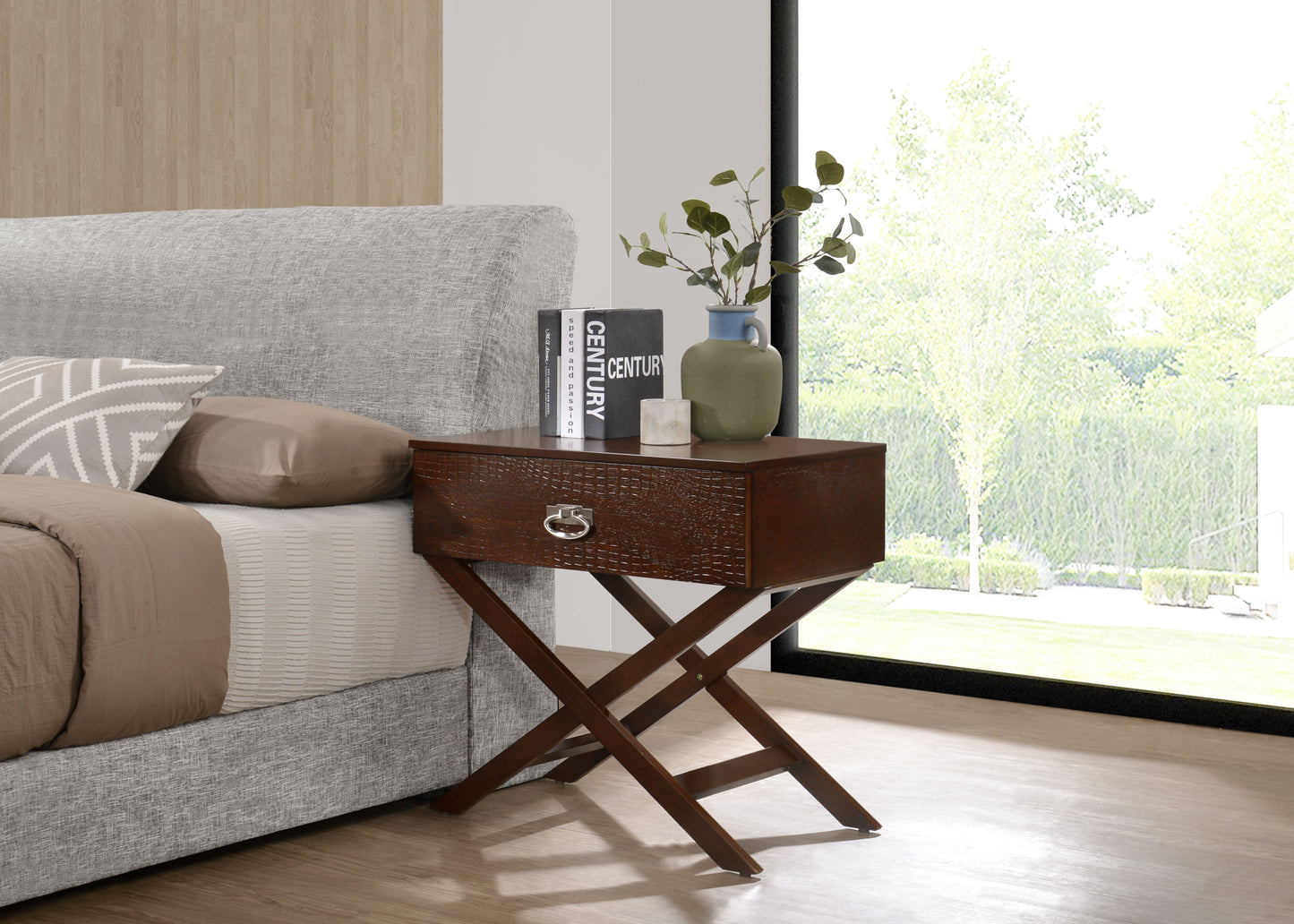 Xavier - Nightstand - Cappuccino