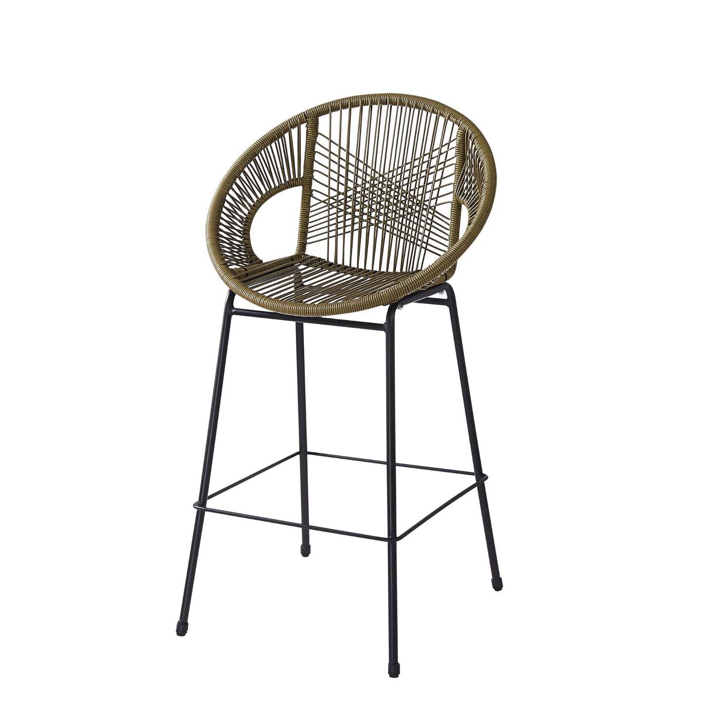Ferrara - Outdoor Patio Barstool (Set of 2) - Green
