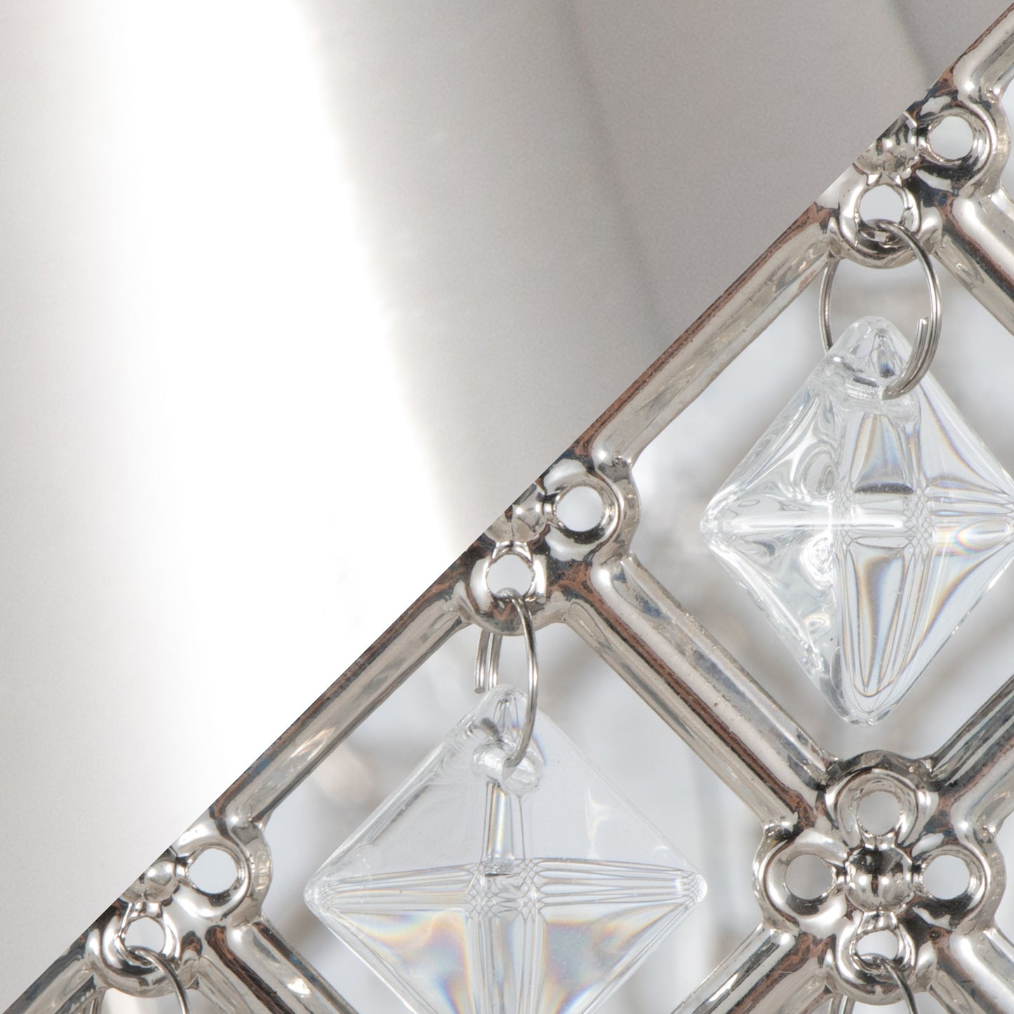 Topaz - Contemporary Table Lamp - Polished Nickel / Clear Crystal