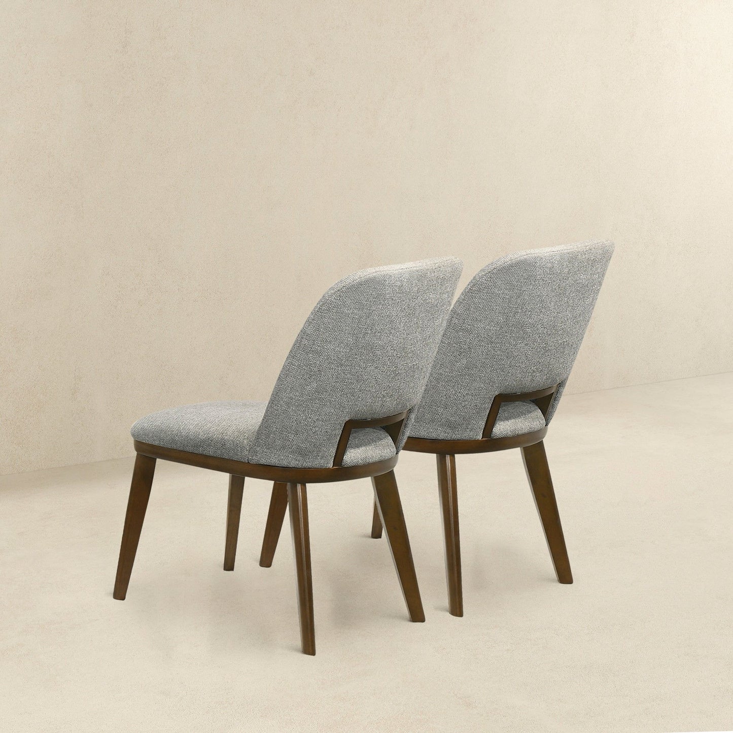 Blake - Dining Chair (Set of 2) - Brown / Light Gray