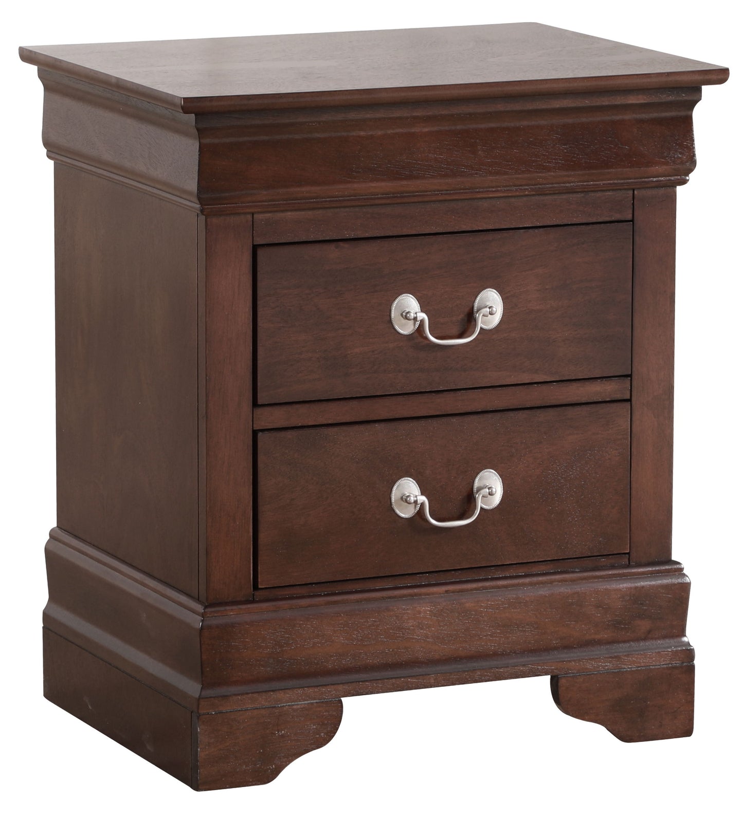 Louis Phillipe - Traditional Style Nightstand - Cappuccino