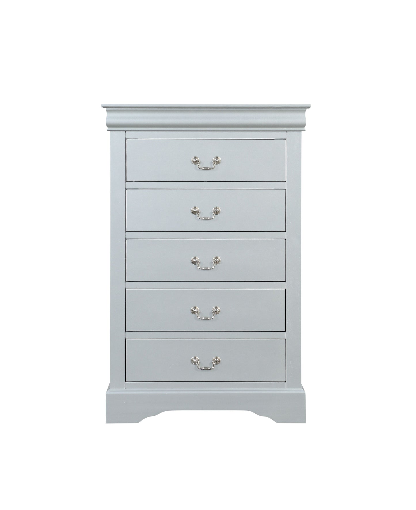 Louis Philippe - Chest - Silver Gray