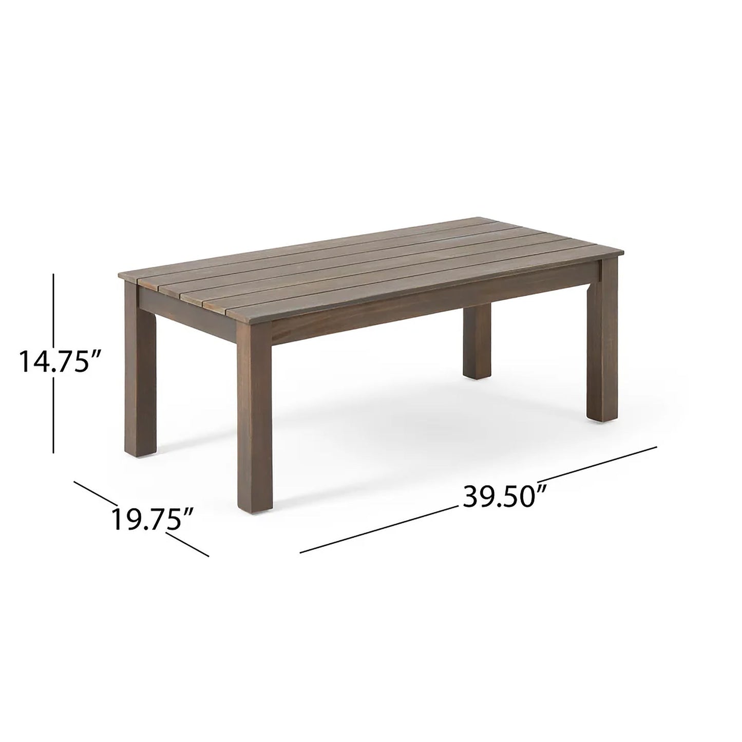 Avacyn - Outdoor 4 Seater Chat Set With Cushions - Gray