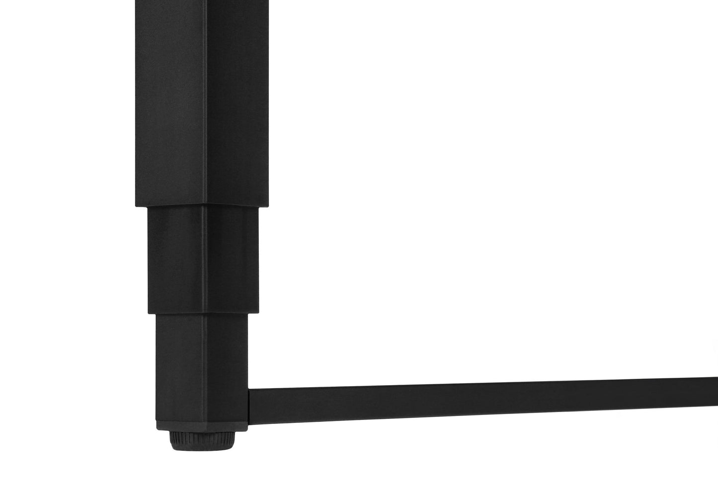 Computer Desk, Home Office, Standing, Adjustable, Laptop, Contemporary And Modern - White / Black