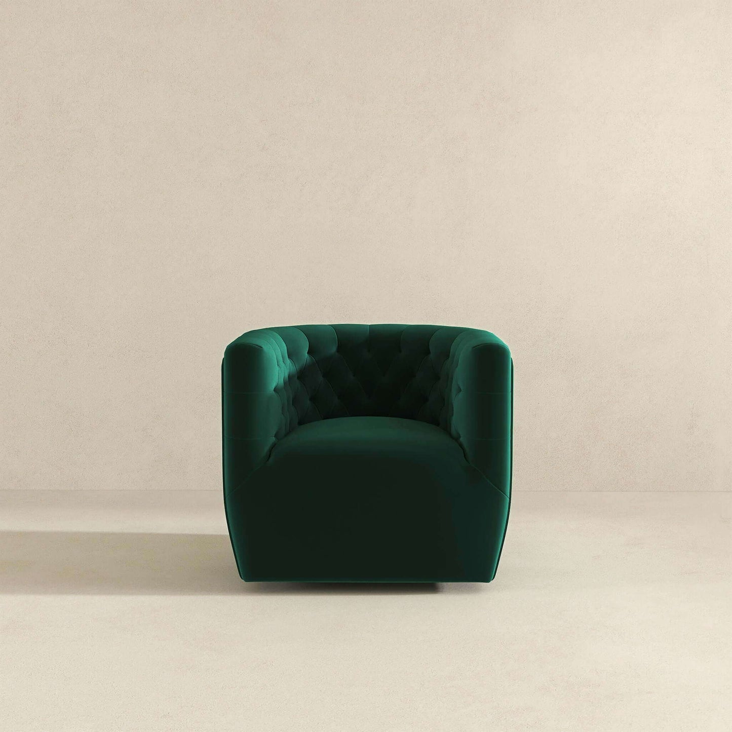Delaney - Swivel Stylish Chair - Green
