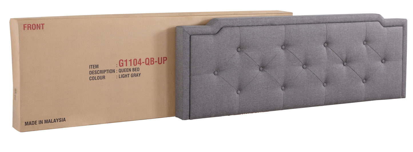 Deb - King Bed - Gray