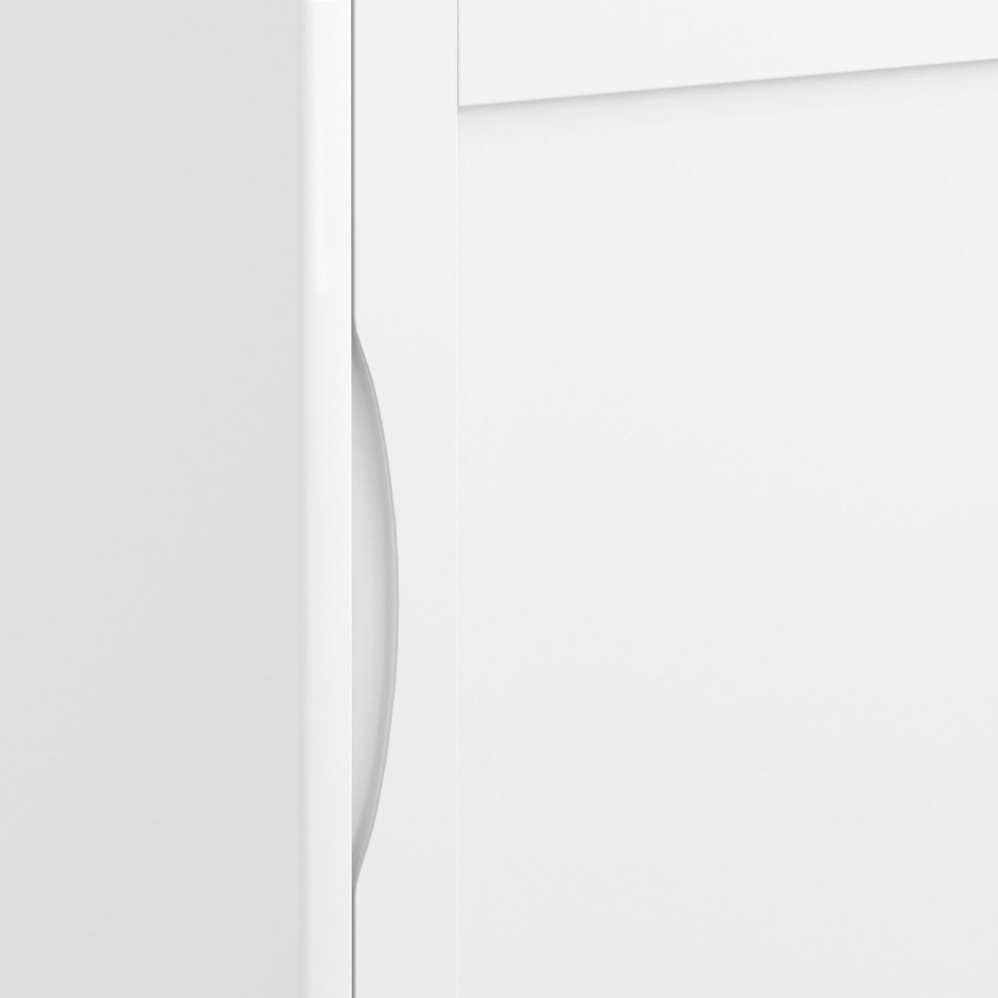 Harper - Low Storage Cabinet - White
