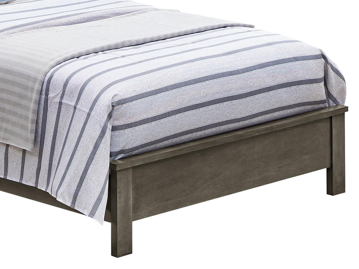 Twin Bed - Gray