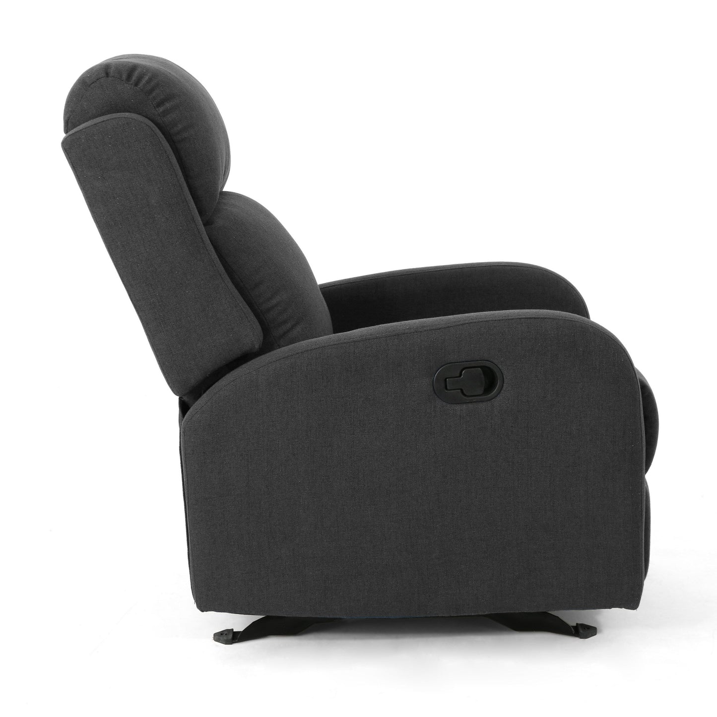 Wide Manual Rocker Standard Recliner - Dark Gray