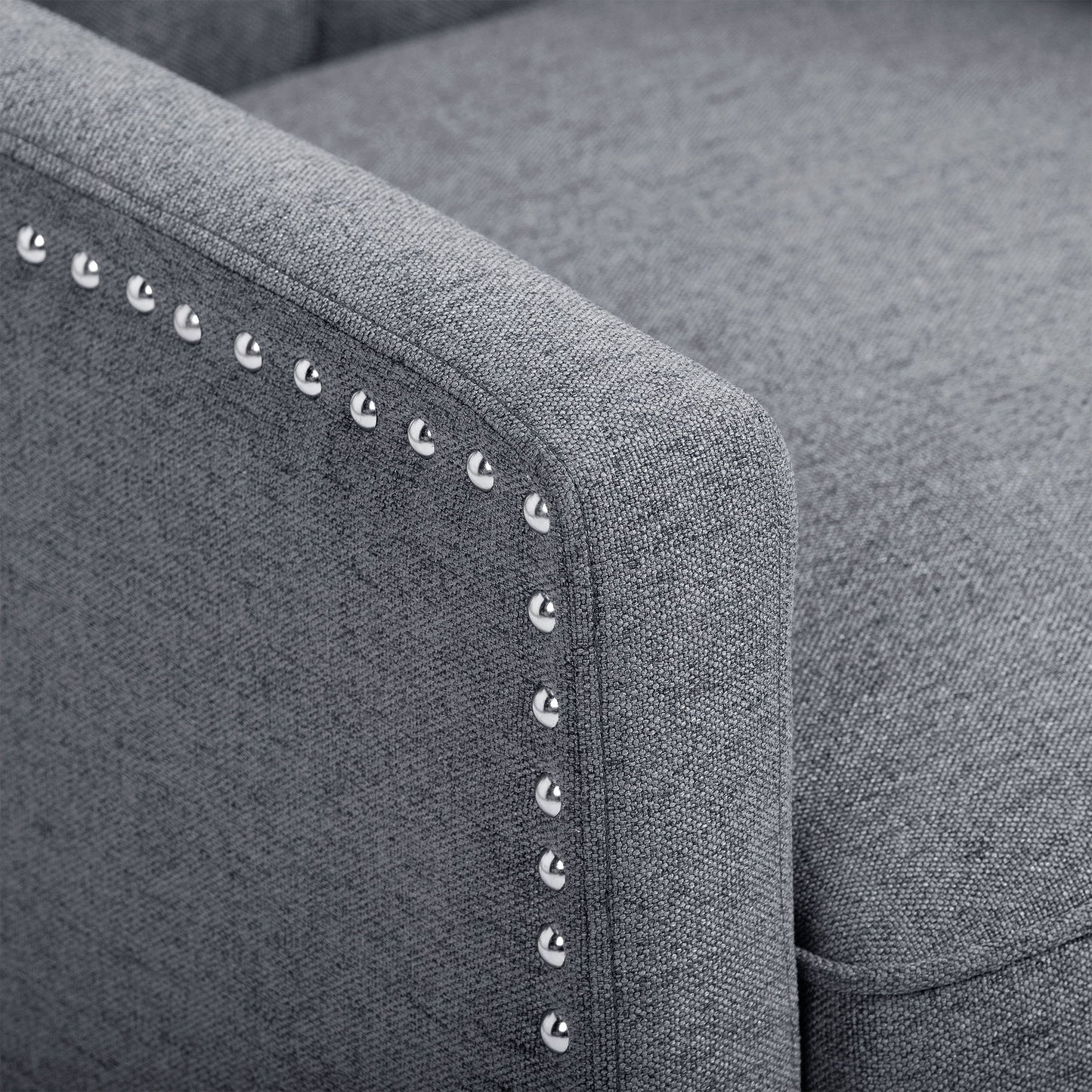 Manual Wing Chair Recliner - Gray