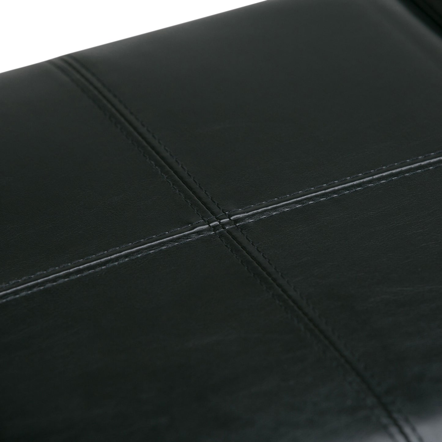 Avalon - Storage Ottoman - Midnight Black