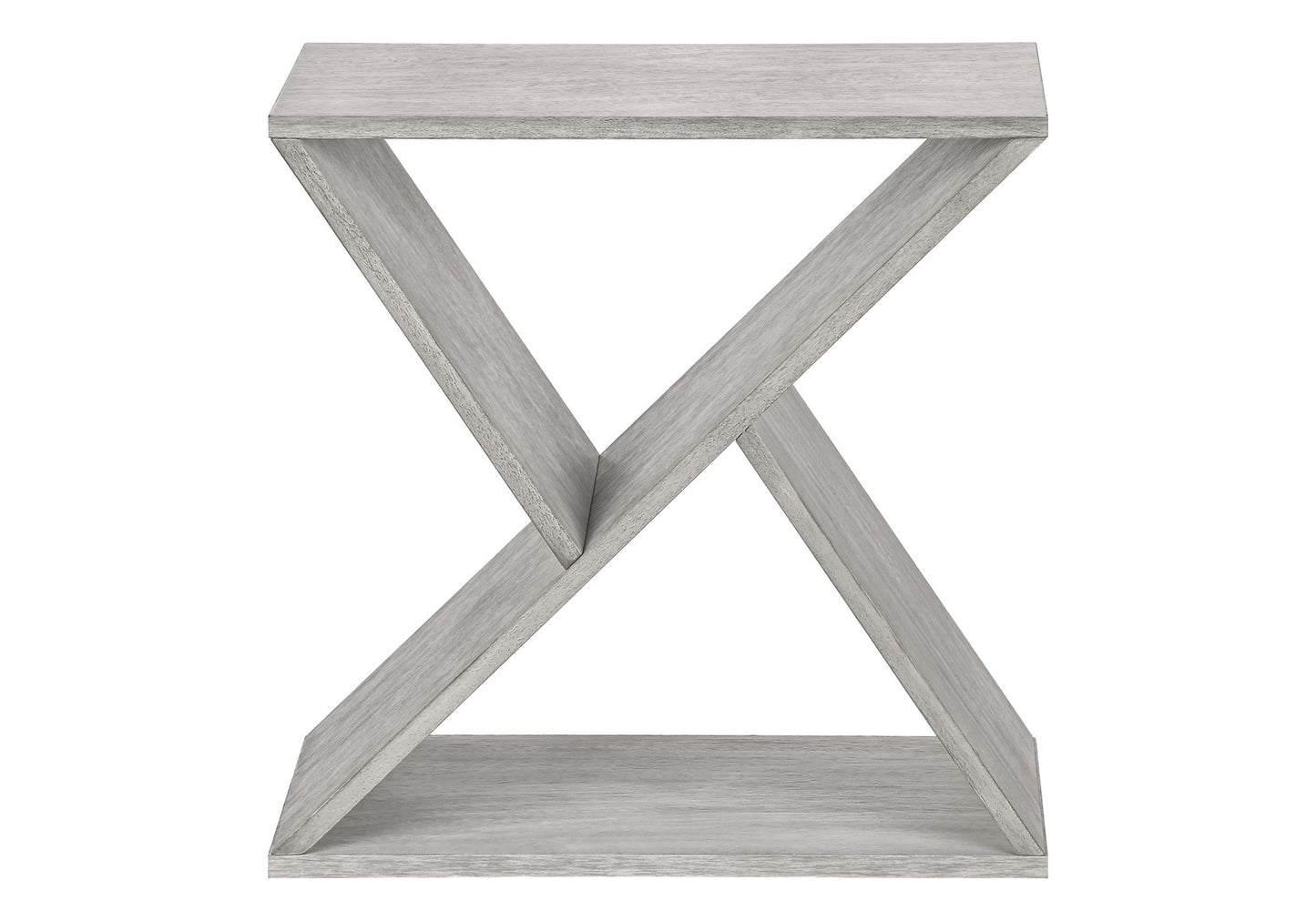 Accent Side Table, Contemporary - Gray Wash