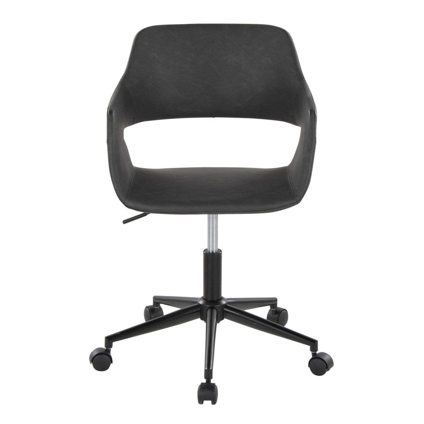 Margarite - Contemporary Task Chair - Black / Gray