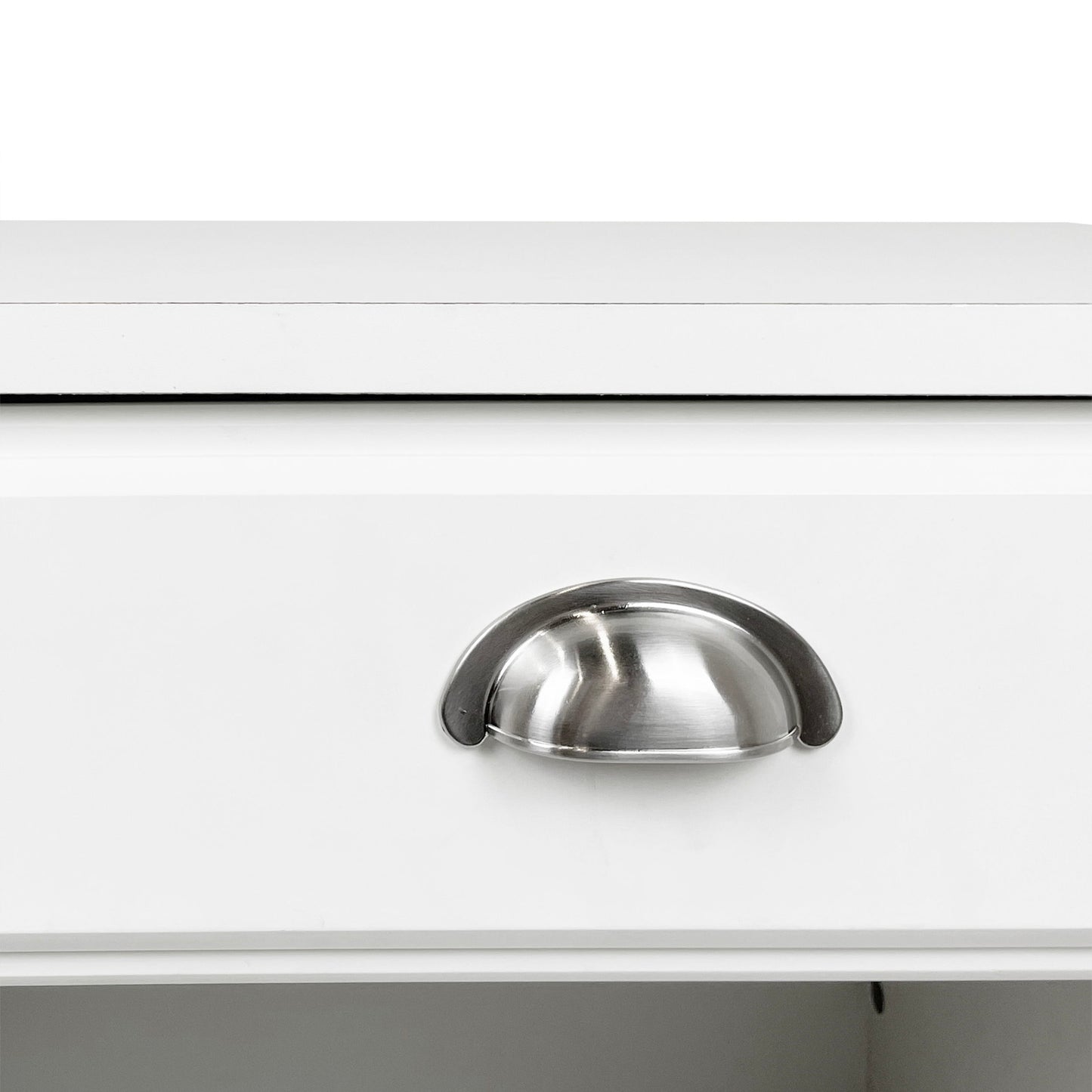Cleary - Contemporary Wood Nightstand With Drawer - White