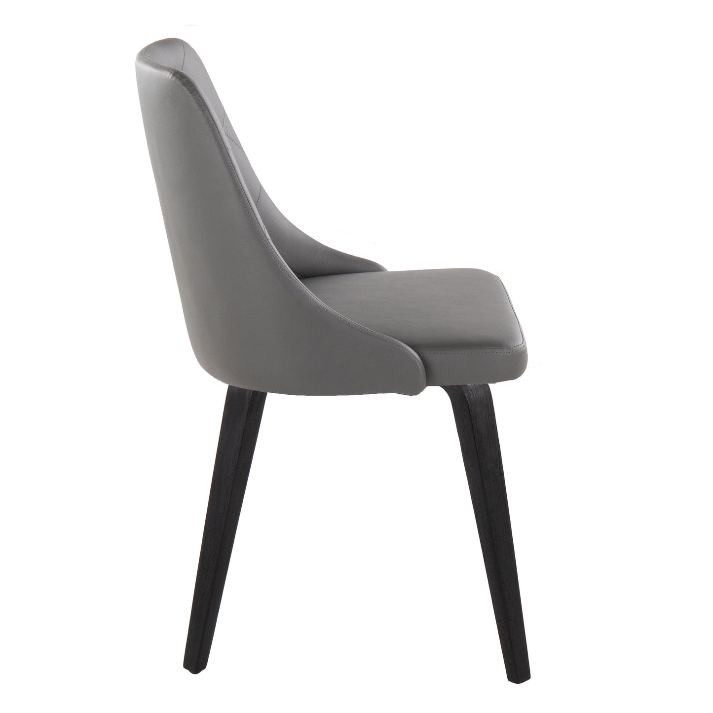 Marche - Contemporary / Dining Chair (Set of 2) - Black / Gray